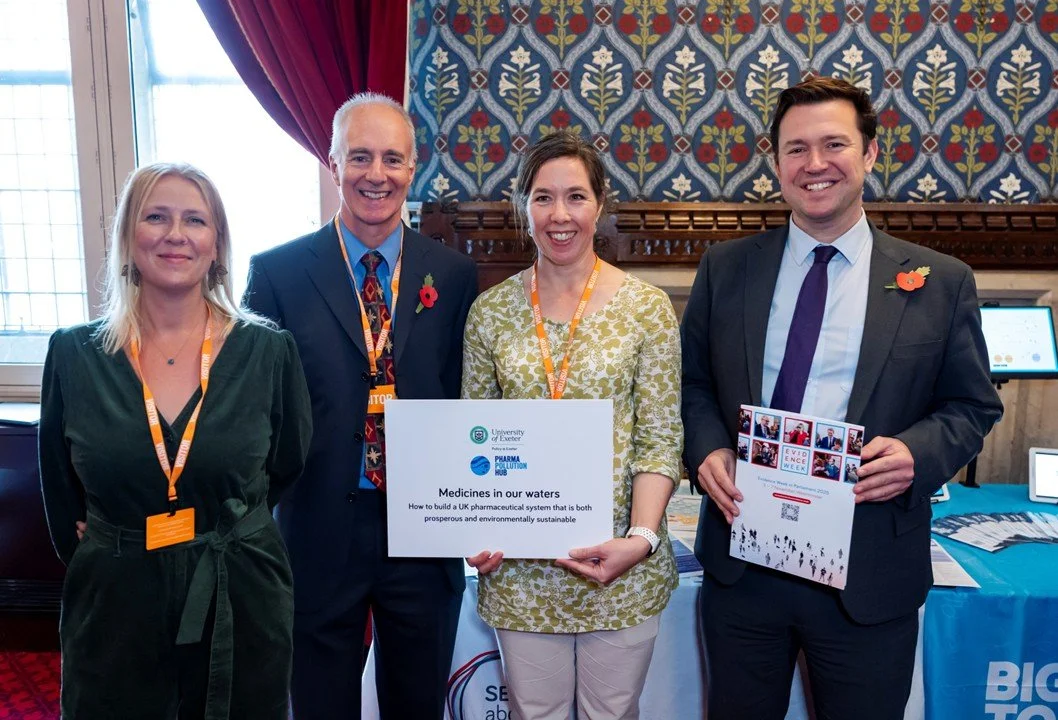 Pharma Pollution Hub attends Evidence Week in UK Parliament