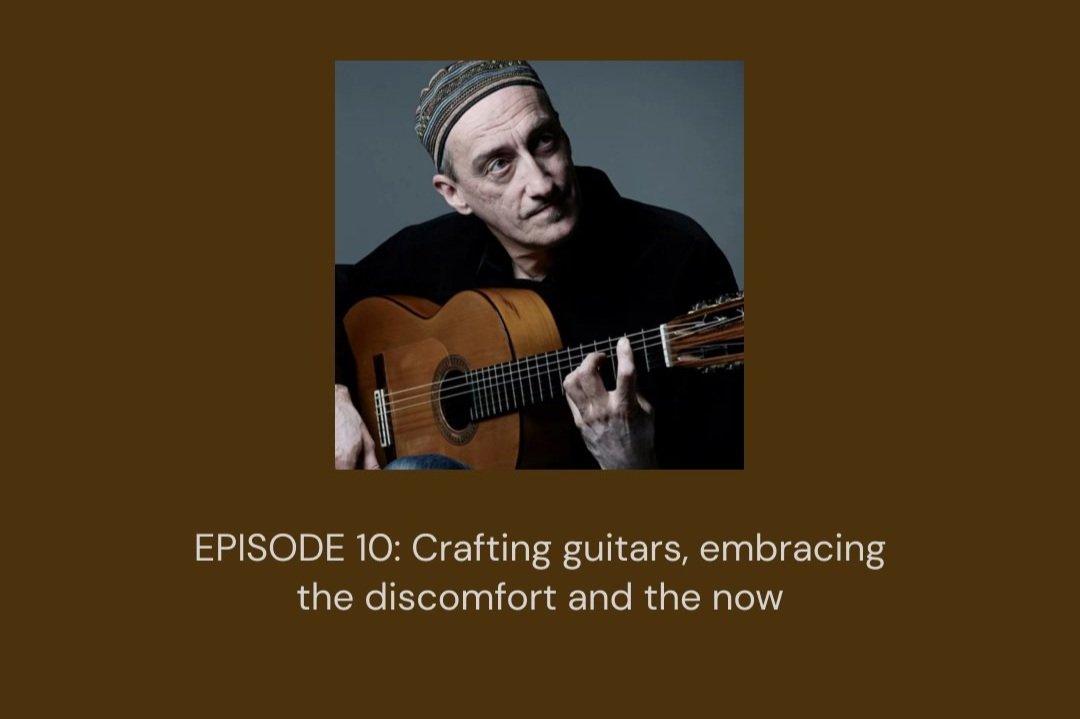 #10 Crafting guitars, embracing the discomfort and the now with MIROSLAV TADIĆ | Sound Mind Podcast