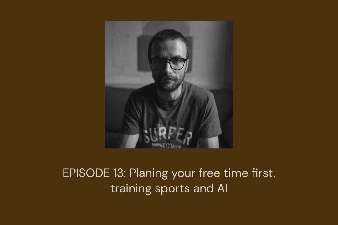 #13 Planing your free time first, training sports and AI with EFTHYMIOS STAVROPOULOS | Sound Mind