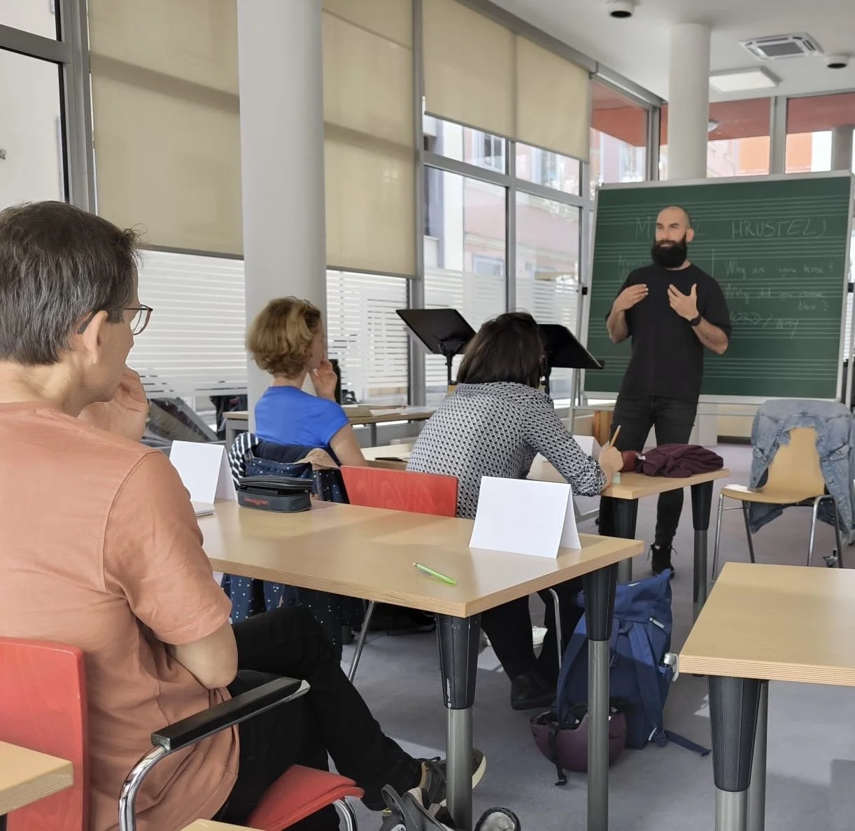 Sound Mind Workshop for musicians at the Johann Joseph Fux Konservatorium in Graz, Austria