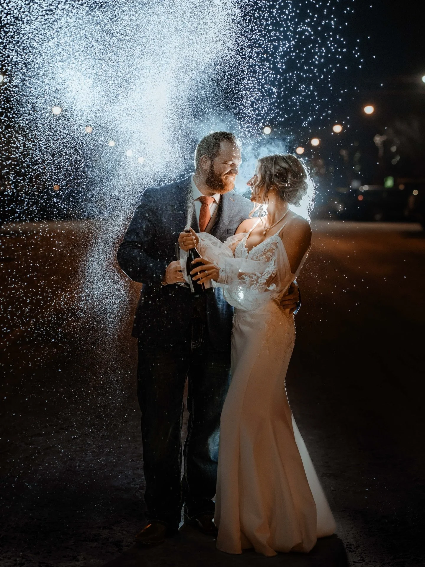 Happy New year Alberta! 
We got to spend the last day of 2025 with this amazing couple and their wonderful favourite 300 ish people.
If champagne sprays were ever a necessity it would be on New Year&rsquo;s Eve in the middle of Killam Main Street.
Af