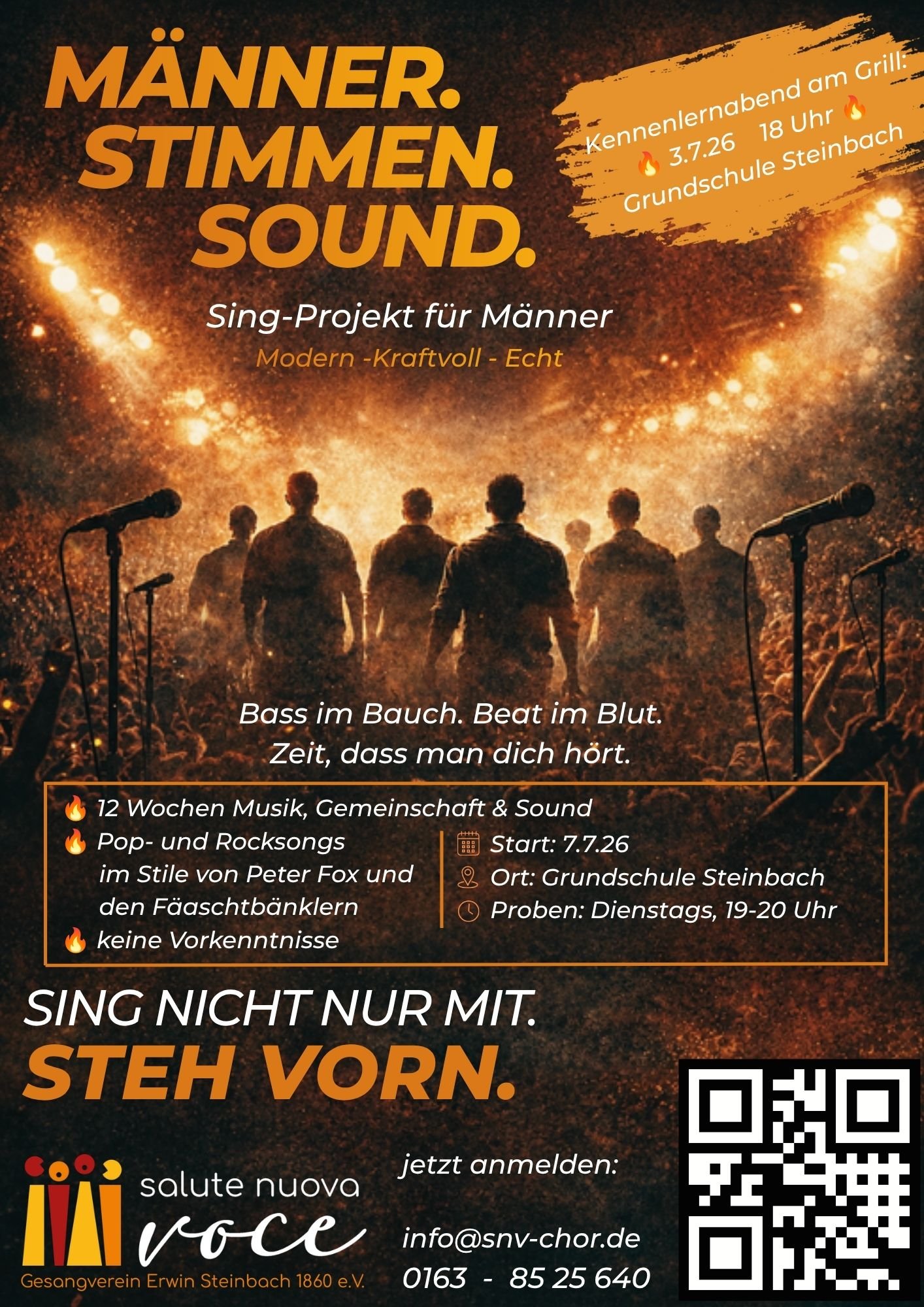 Deine Stimme. Dein Groove