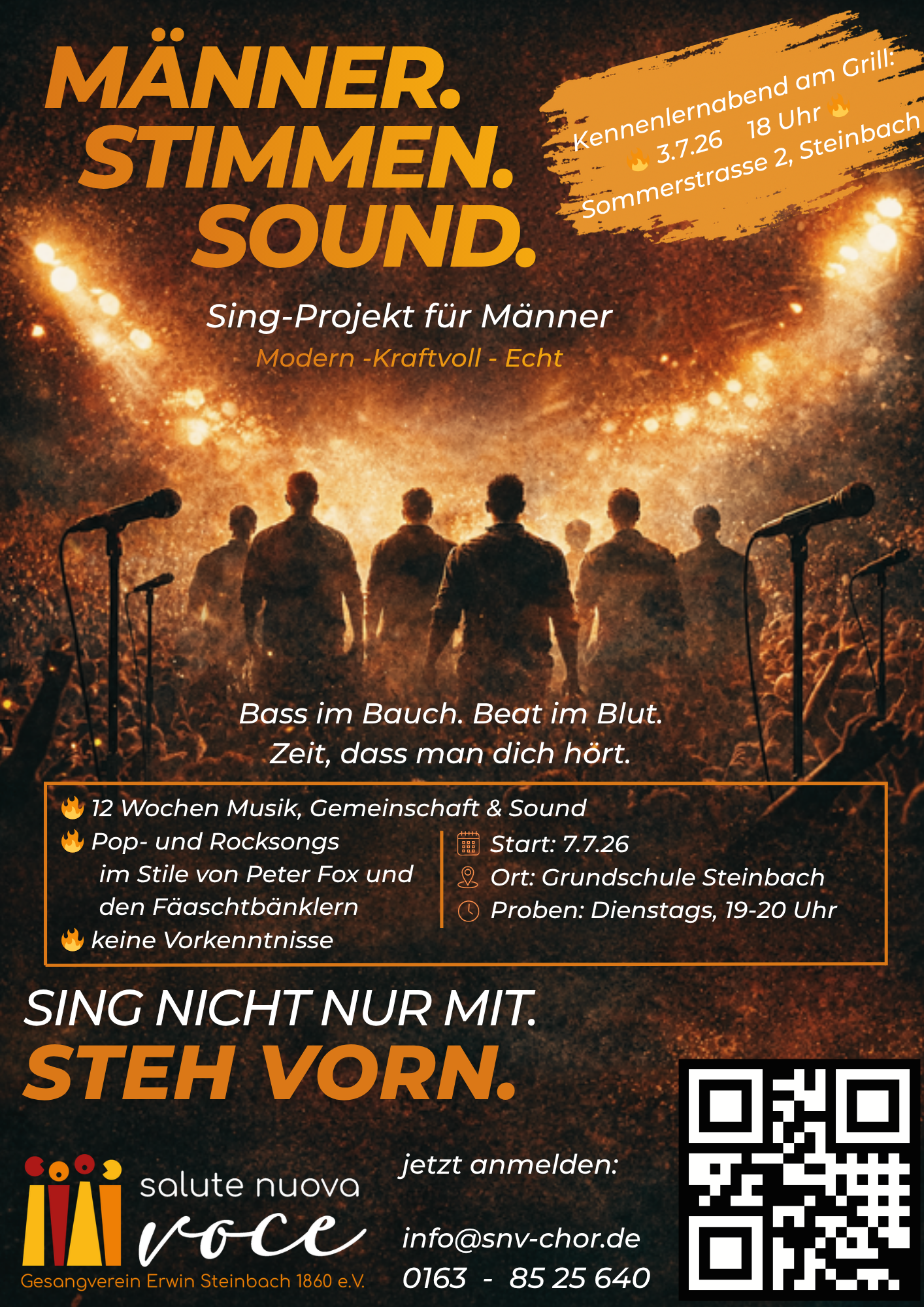 Deine Stimme. Dein Groove