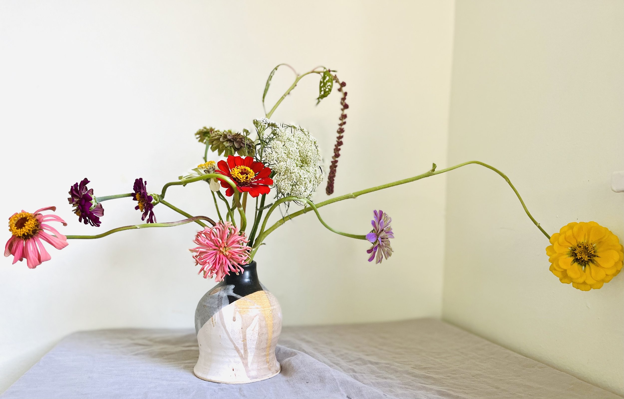 Ikebana floral arrangements- a minimalistic sustainable approach
