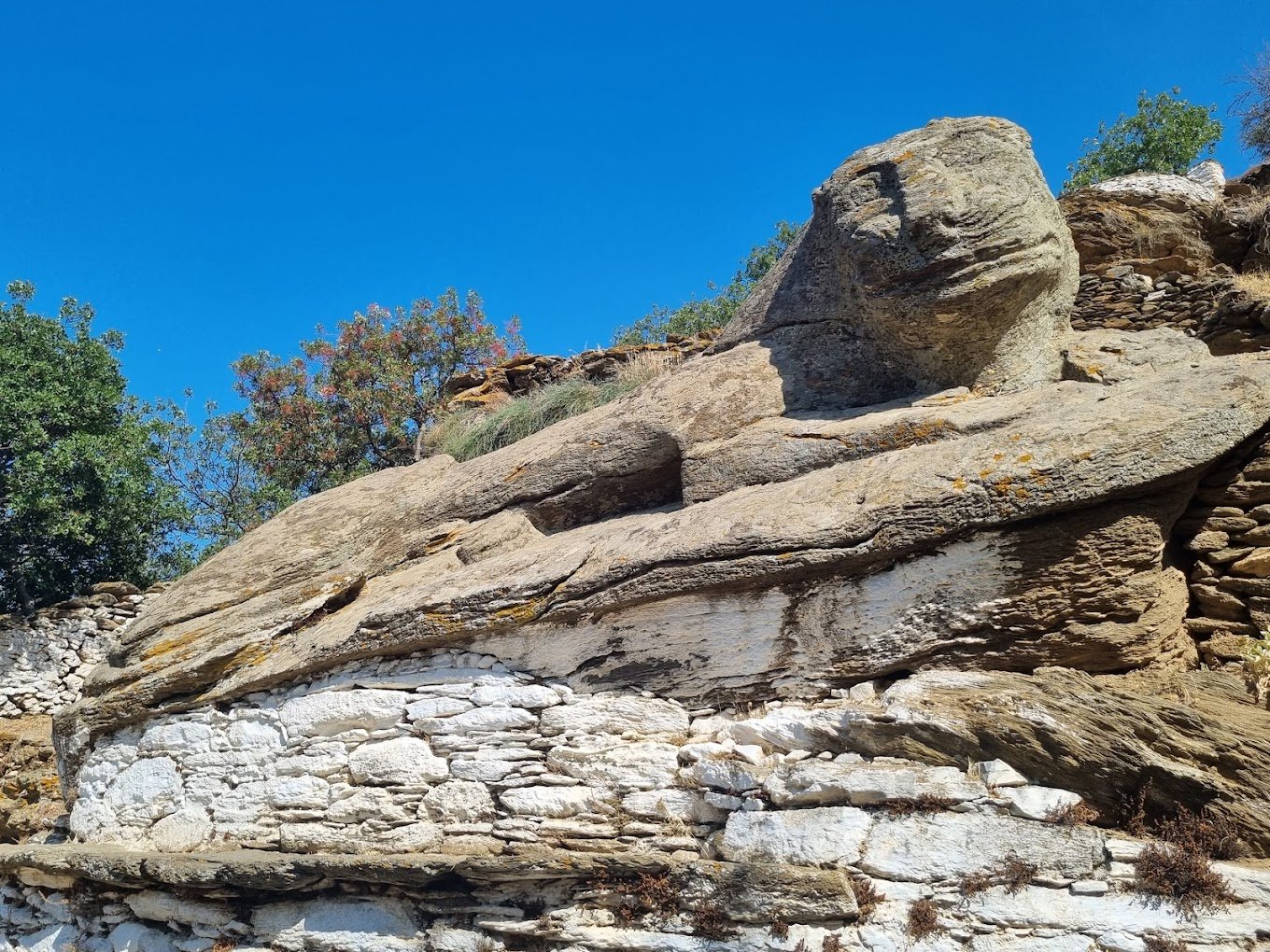 Location 1: The Ancient Lion of Kea (A relic of great significance in my work)