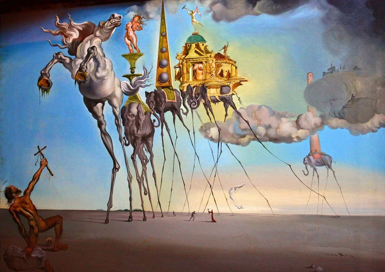 "Saving Forgiveness" (Image: The Temptation of St. Anthony, by Salvador Dalí) Student Access