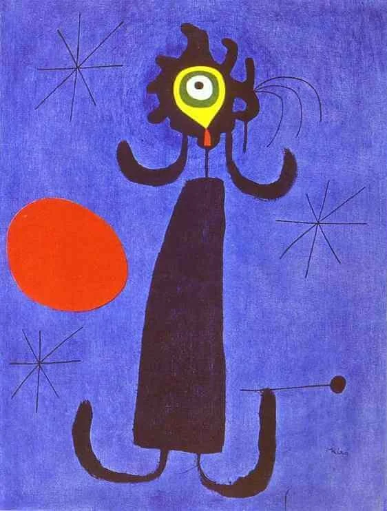 Video: "Introduction Part 5" (Image: Woman in Front of The Sun, by J. Miró)