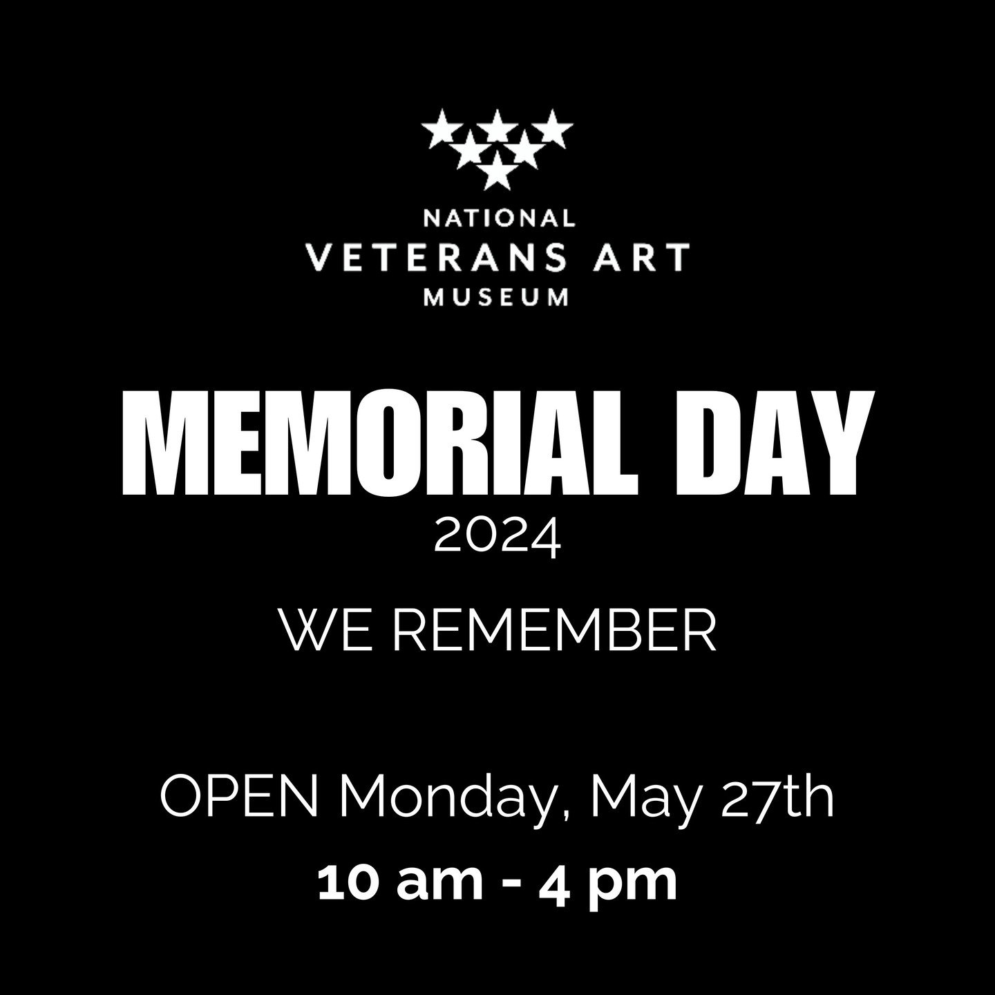 Looking for a space to connect with the true meaning of Memorial Day? Join us on Monday for art making in community as we open for special extended hours on Monday, May 27th from 10 am to 4 pm. #weremember #memorialday #memorialdayweekend