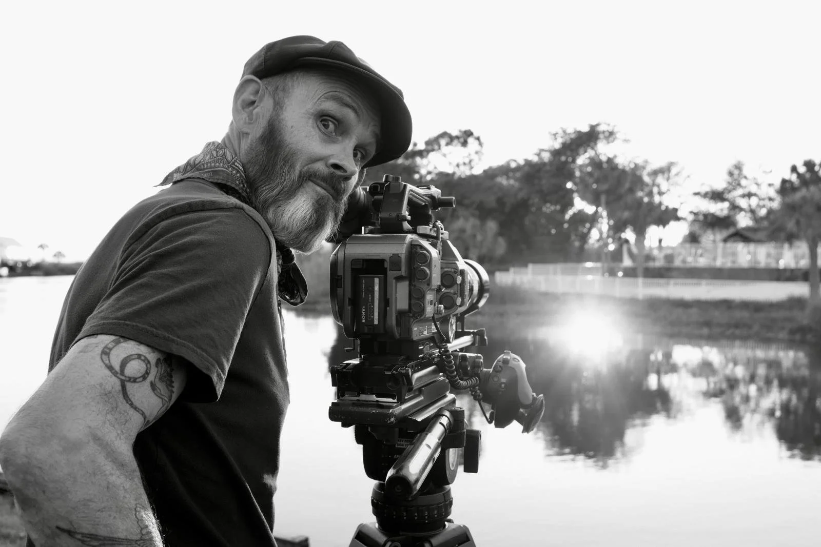 DOP Kev Robertson, Florida 2024 (Photo credit: James Goddard)