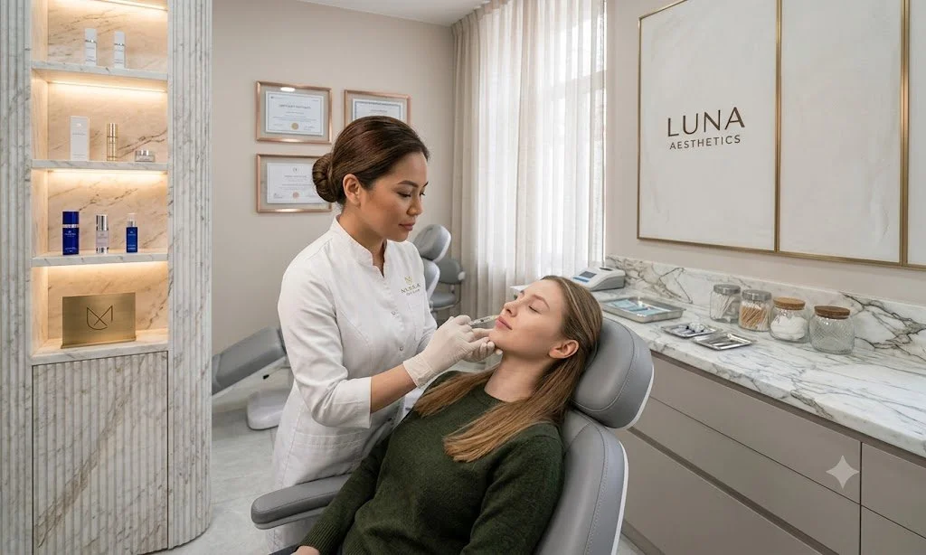 nurse injector Waterloo RPN lip filler consultation Luna Aesthetics
