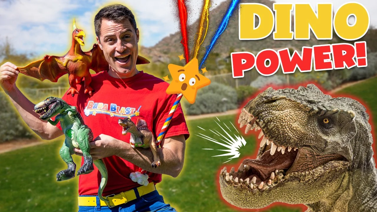 Dino Power - Baba Blast! Educational Videos for Kids | CarsonVideoPhoto.com