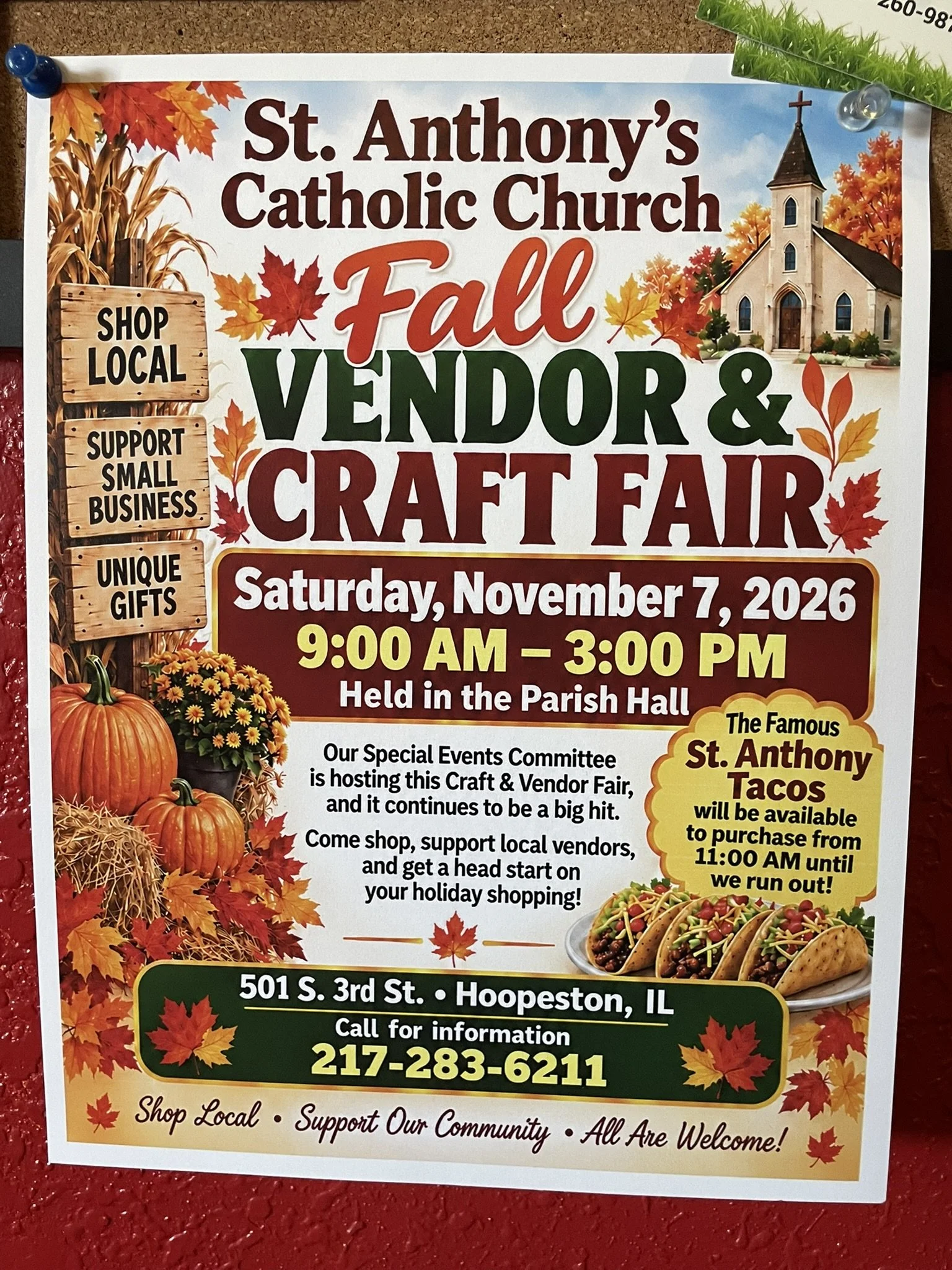 Fall Vendor &amp; Craft Fair 