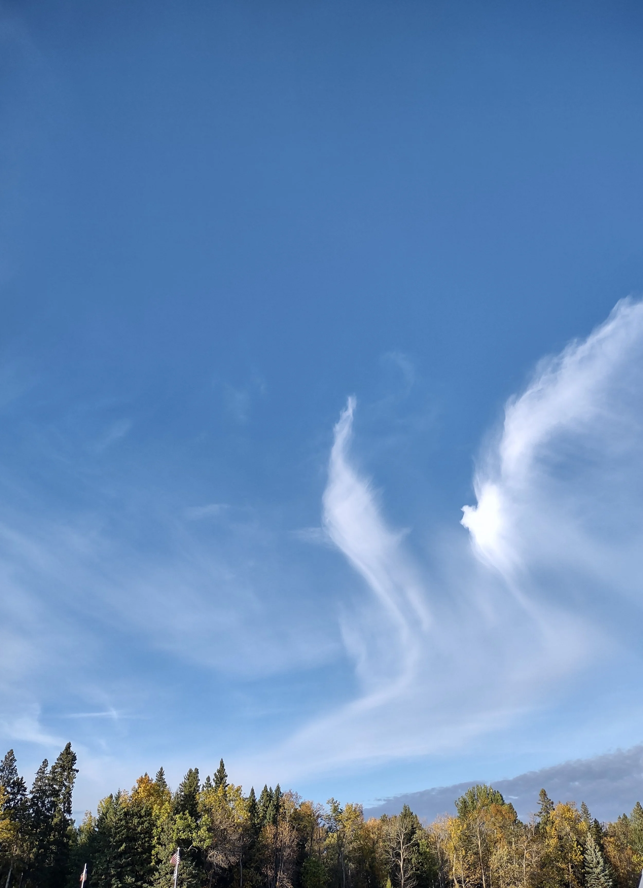 Kabakona Lake Sky I Photograph by Linda Rother