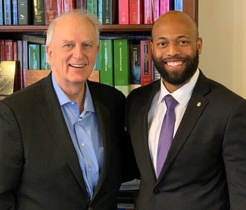 Former Governor Roy Barnes and Kirkland Carden