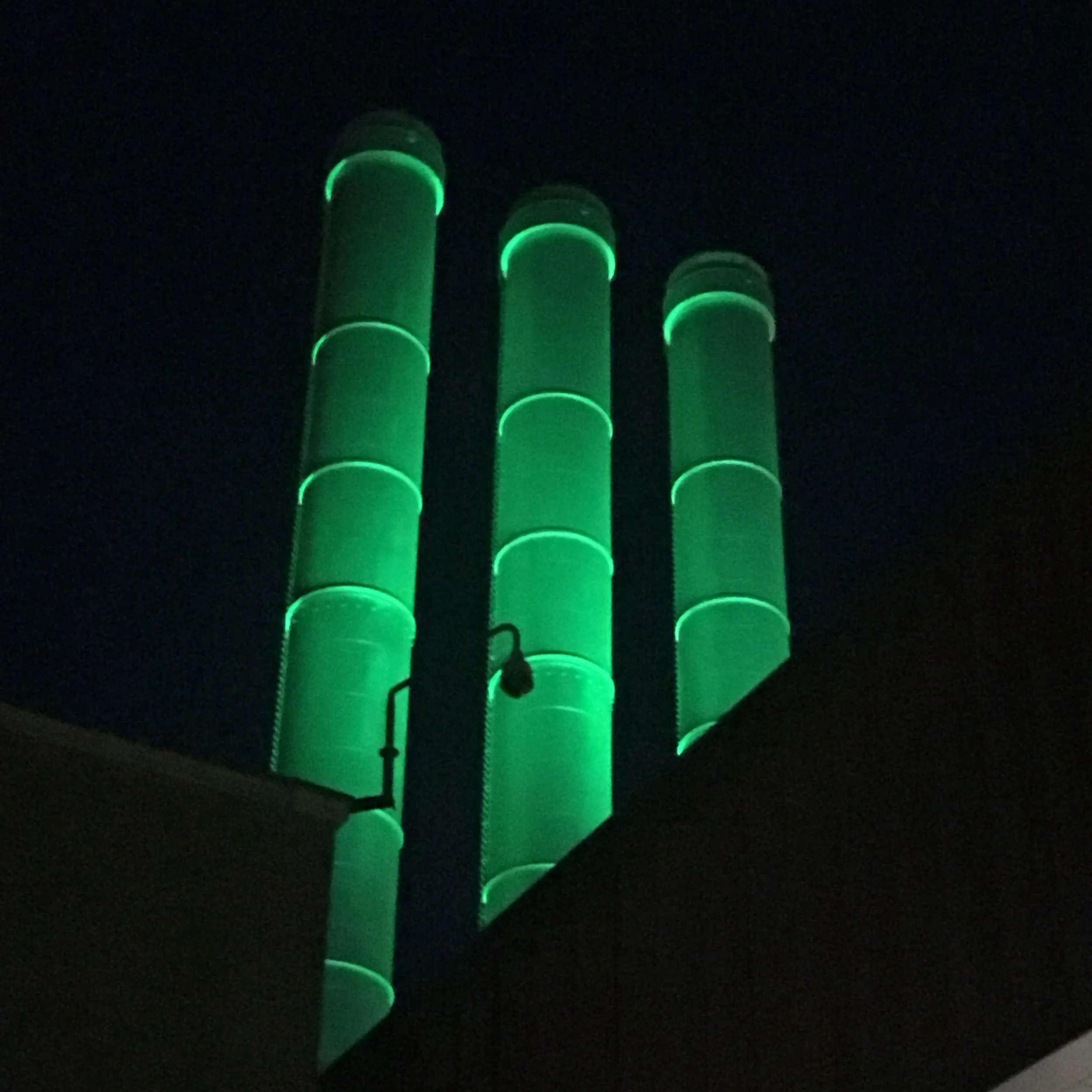 Smoking in the night