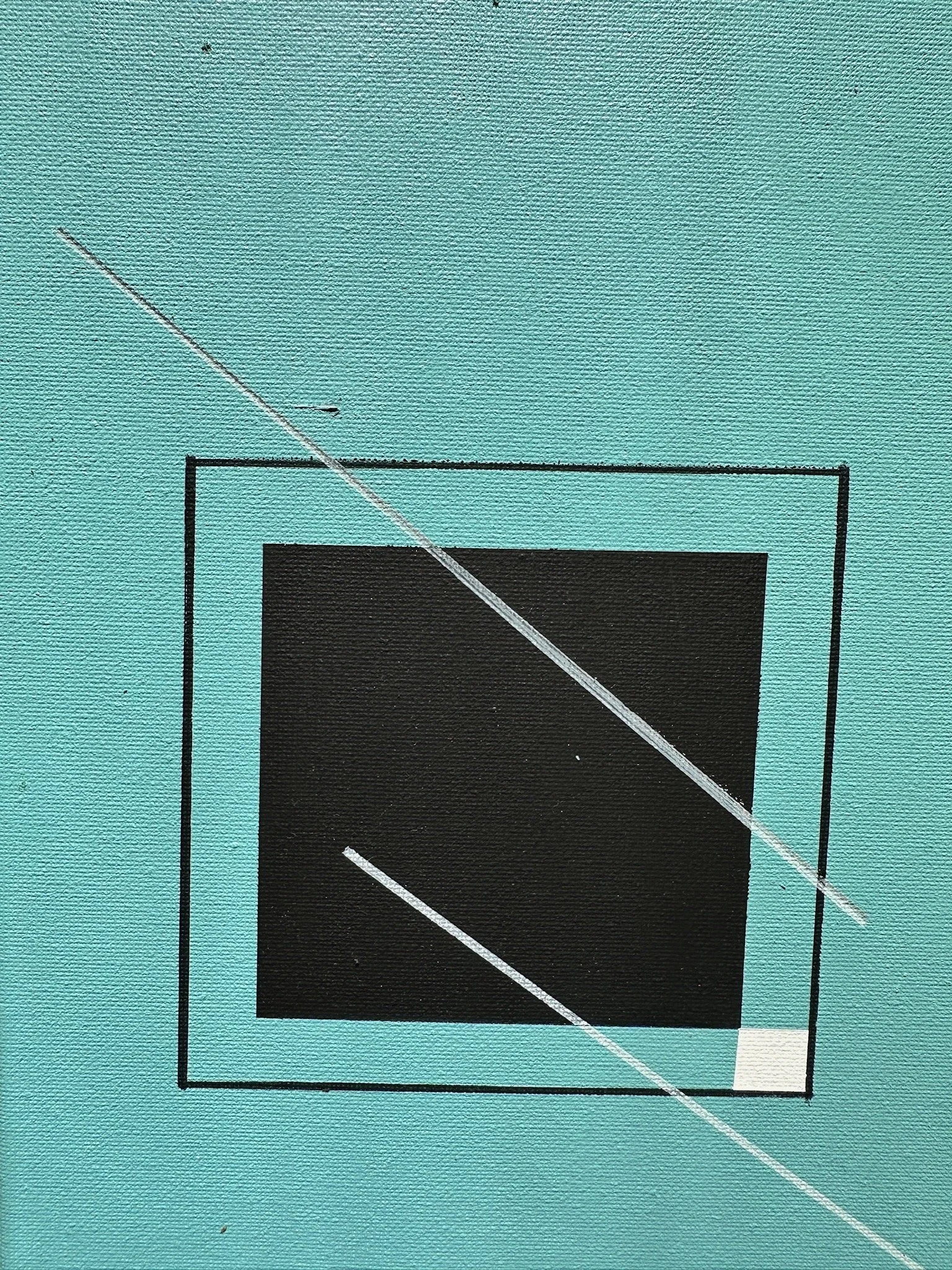 Intersection in Teal