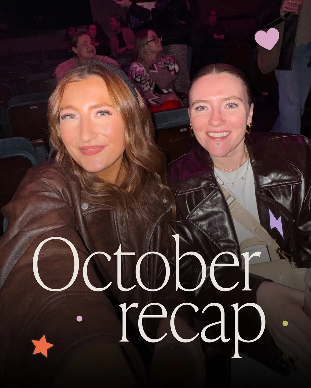 Can someone tell us where October went please and thank you kindly. 🫠

This month was full of all loads of bloody loving stuff, in person co-working days, cinema trips, lots and lots of coffee, family weddings, and the best kind of busyness with soo