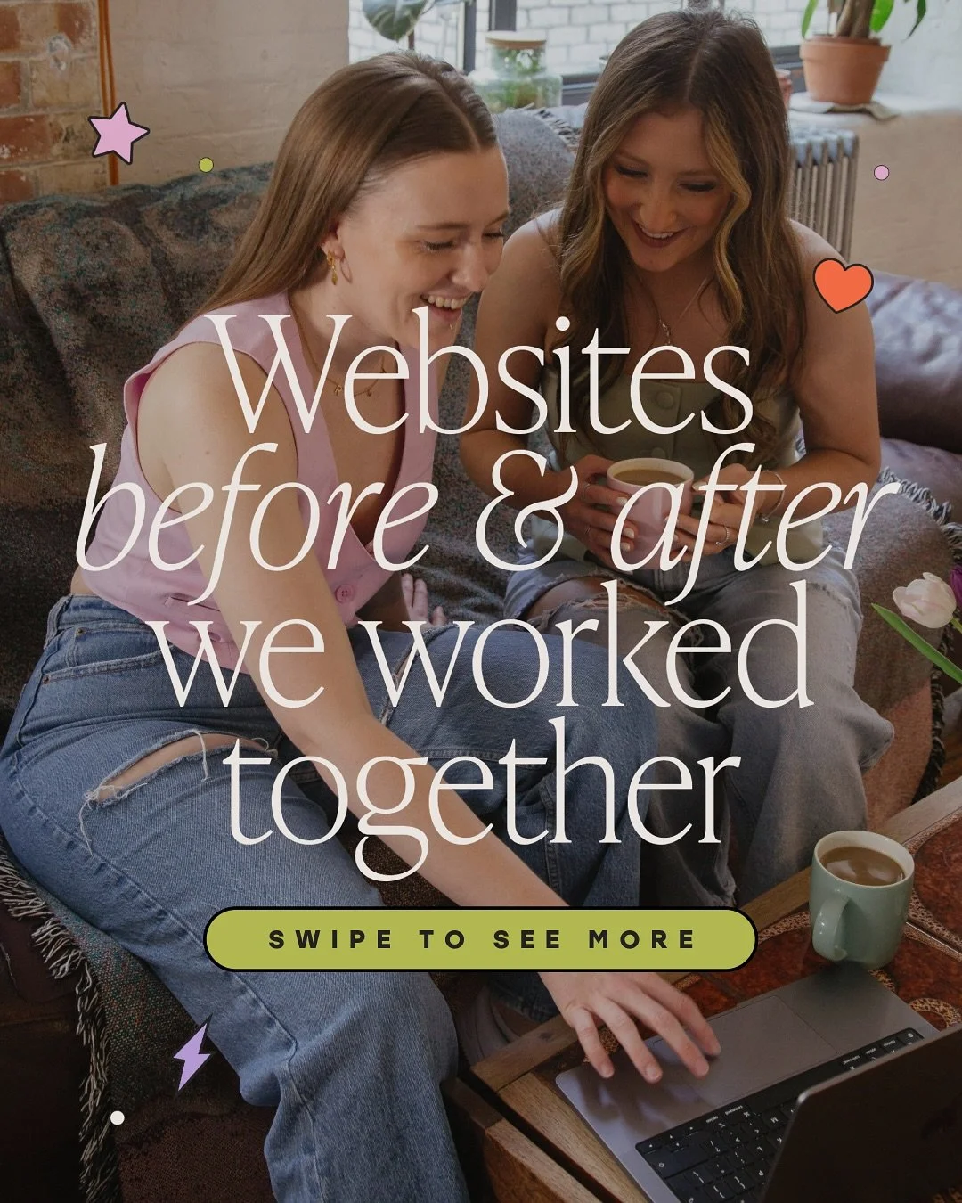 We LOVE a website glow-up&hellip; and these transformations deserve their moment ✨

We&rsquo;re showcasing @chapter25bookclub, @bookishbesties__ (formerly SheMadeIt) and @getcomfywithmoney each of these sites had a major makeover, designed to feel mo