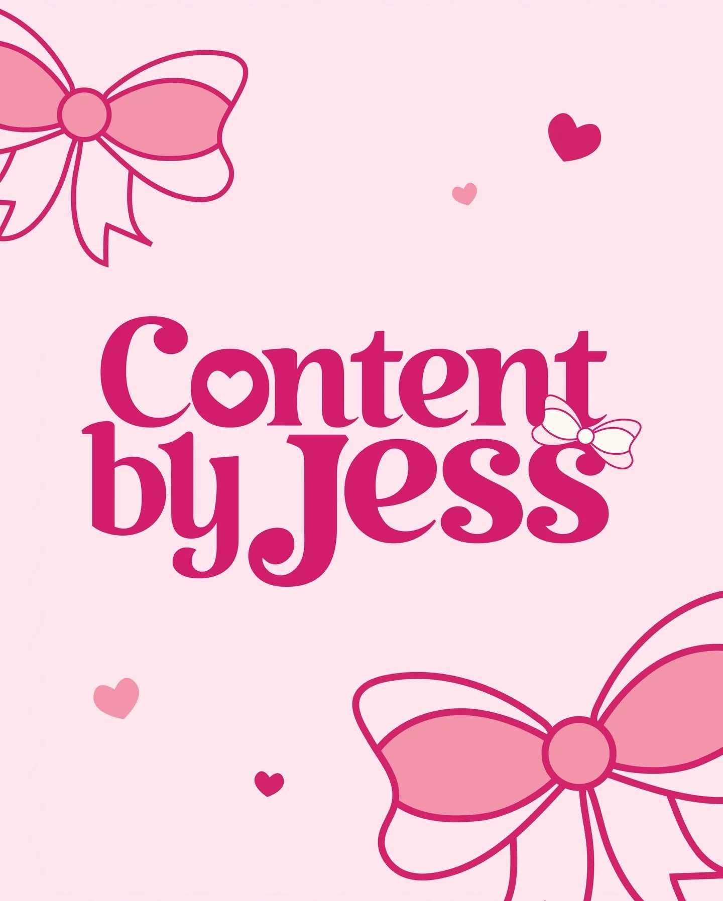 Oh girlsss, we have googly eyes over this brand identity. Working with @contentbyjessx was an absolute delight! 💕&nbsp;

Jess came to us wanting a branding foundation for her wedding content creation business so she hired us for our Bitesized Busine
