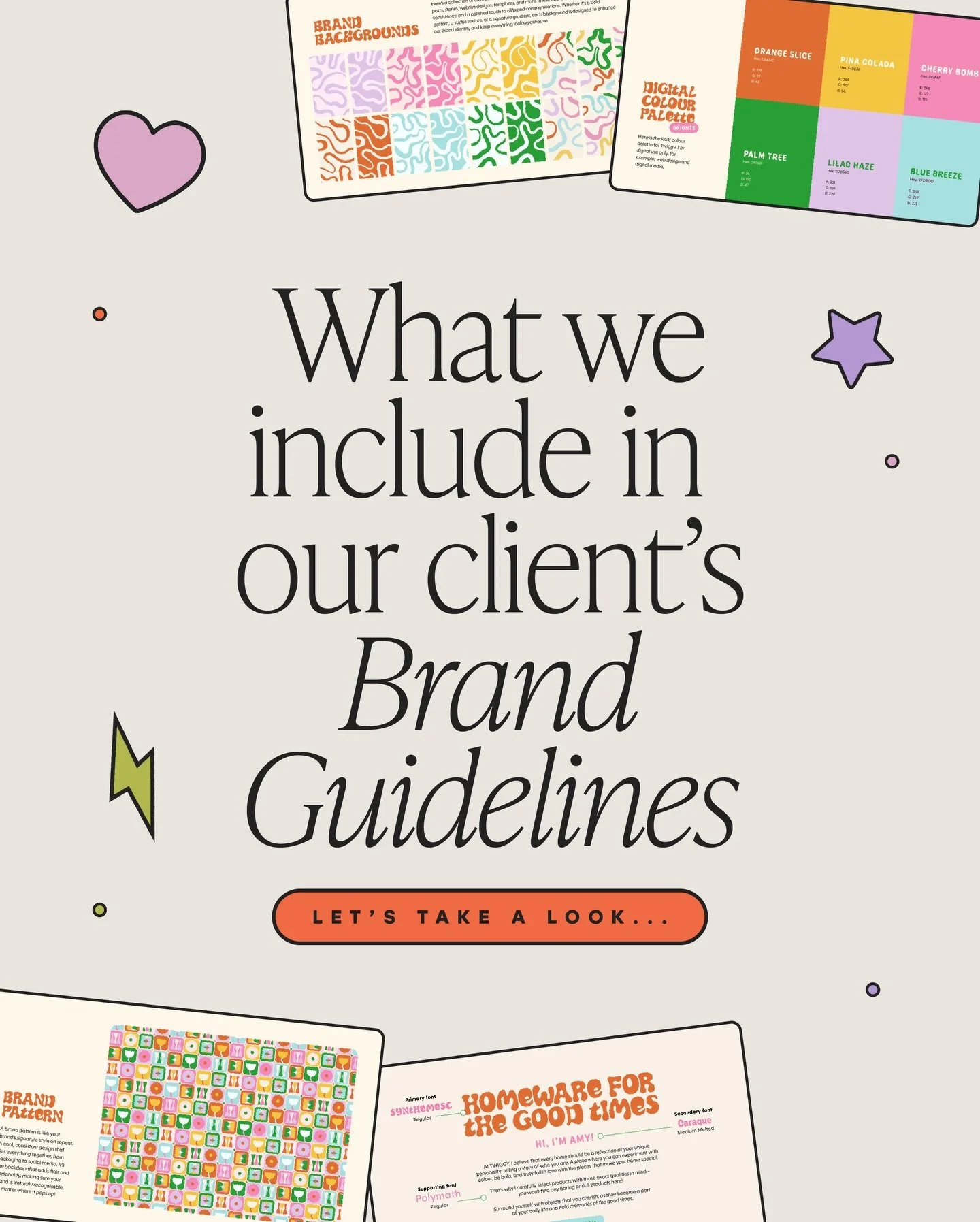 Ever wondered what&rsquo;s actually included in a Brand Guidelines document? 👀

We don&rsquo;t just hand over a logo and call it a day. Every brand identity we create is packed with thoughtful, practical design elements that make your brand feel coh