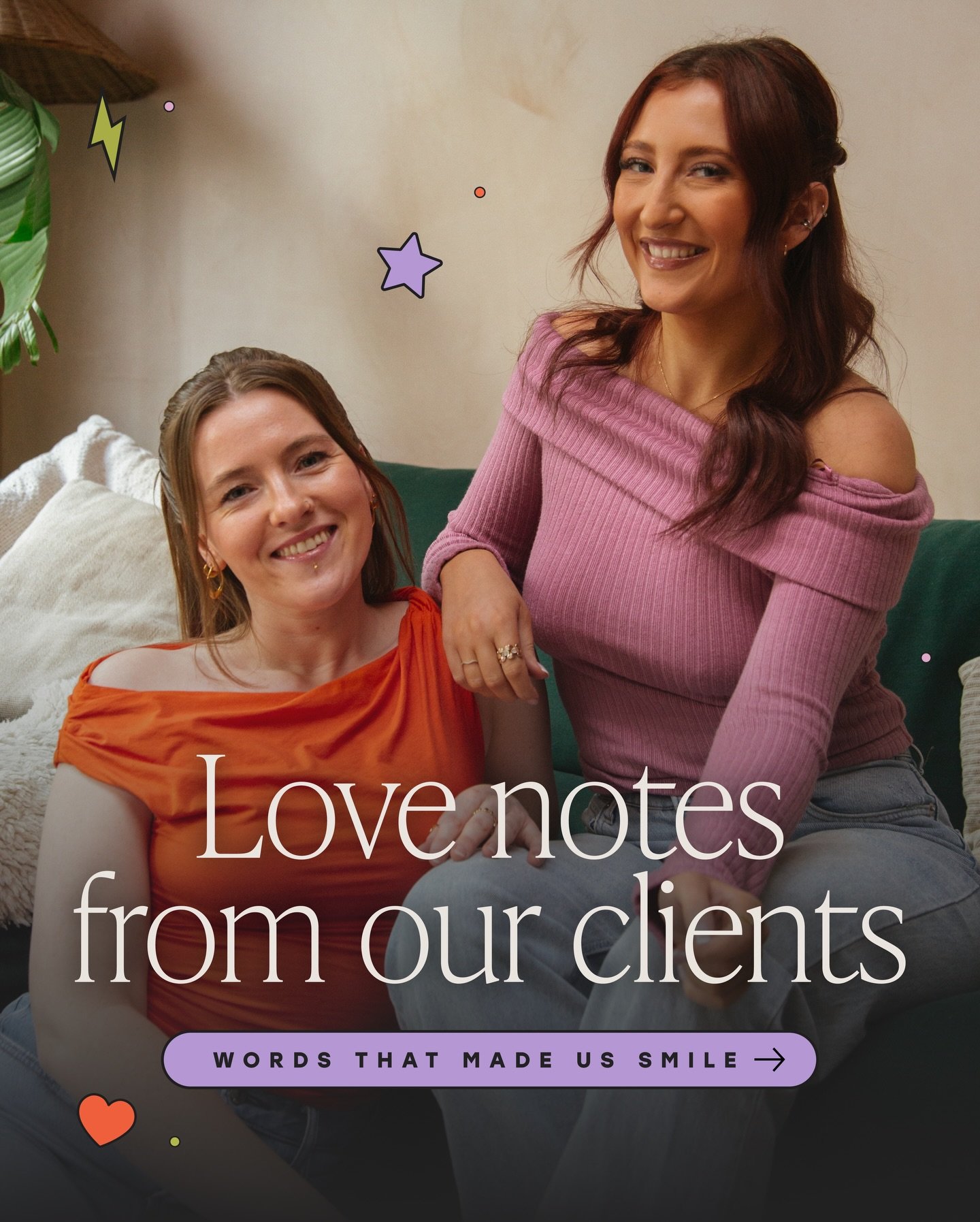 There is nothing quite like reading a message from a happy client 🥹💌

This carousel is packed with the kindest words from a handful of the incredible brands we&rsquo;ve had the joy of working with. It neeever gets old seeing how much confidence a n