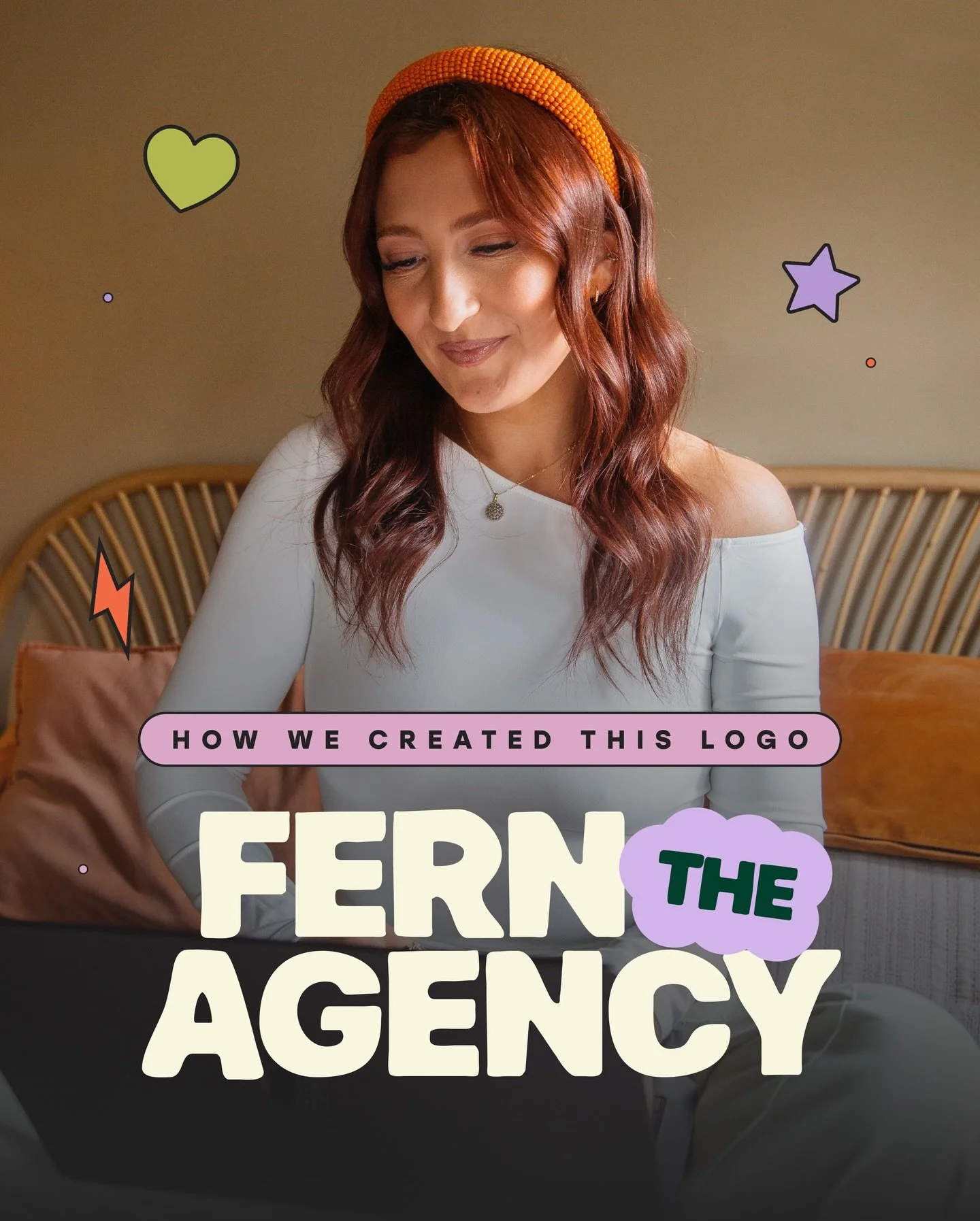 A little spotlight moment for @ferntheagency&rsquo;s primary logo ✨

Starting with refining the creative direction to building out all the little details that make it feel cohesive and confident, this project was SUCH a fun one to get stuck into. Bol