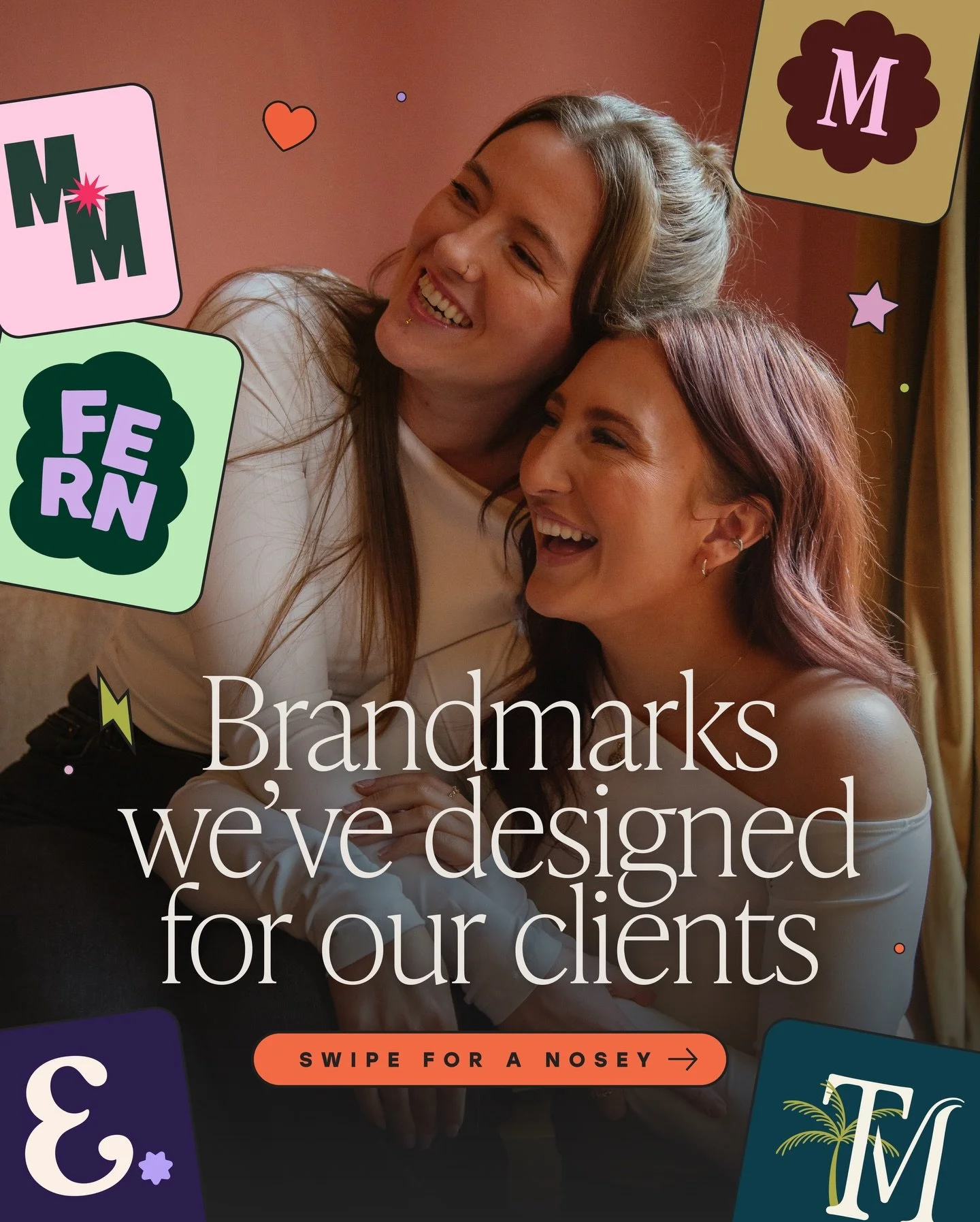 We loveee a thoughtfully designed brandmark 🥹

They might be small, but they do a lot of heavy lifting. Sometimes it&rsquo;s a cute monogram, sometimes it&rsquo;s a bold little stamp moment, but either way they bring so much extra personality and fl