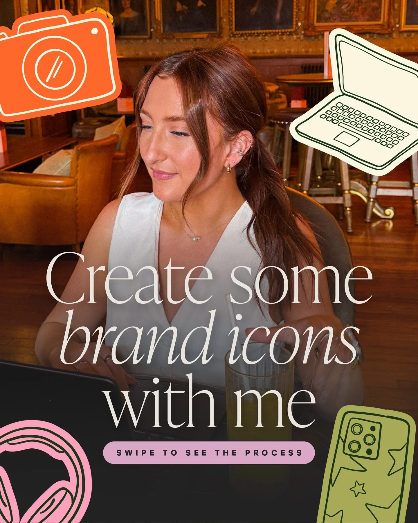 For @bethlhicks_creative, we wanted everything to feel fun, outdoorsy and full of personality, while still reflecting the heart behind her work. The brief was hand drawn, slightly imperfect, super expressive and designed to feel like a natural extens