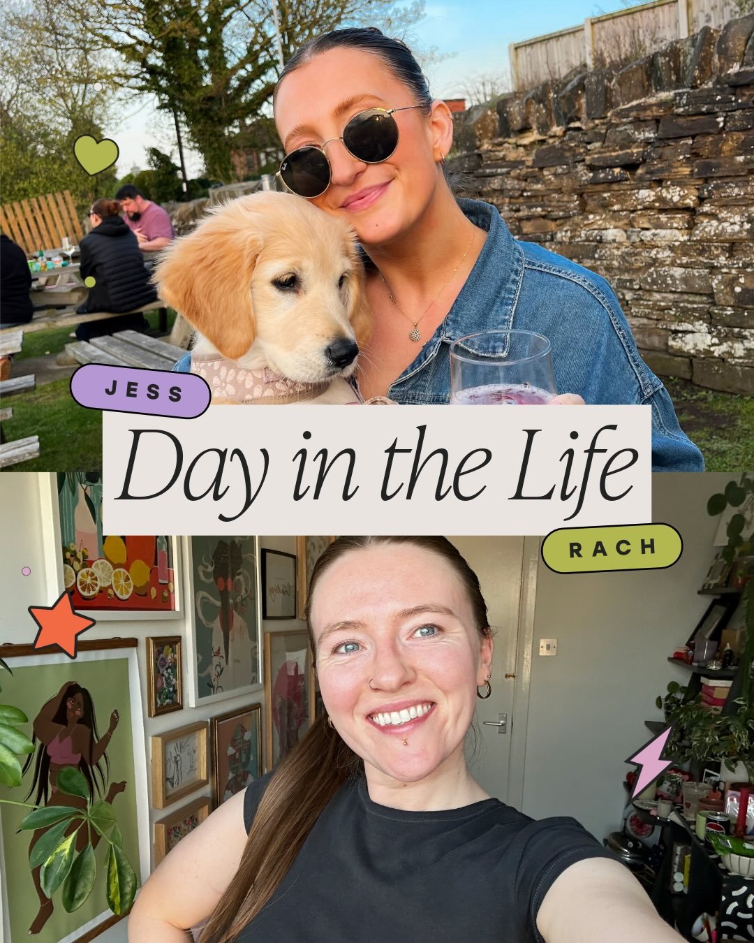 Spend a totally normal day with us, two besties running a branding and website design studio 💕

#ditl #dayinthelife #femalefounders #businessbesties #brandandwebdesign