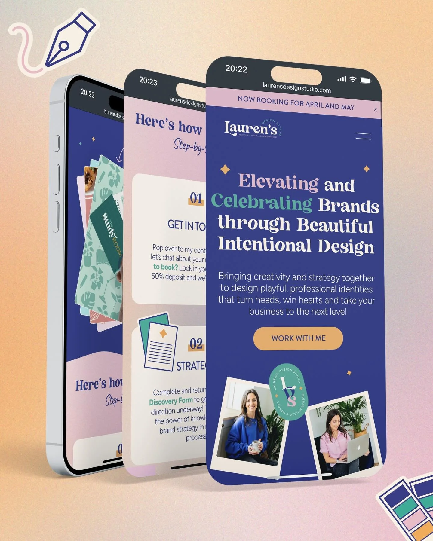 We had so much fun bringing @laurensdesignstudio website to life 🤭

We loved designing and building out all the pages and seeing everything come to life across all the different page layouts was so satisfying. It was especially fun to work on Lauren