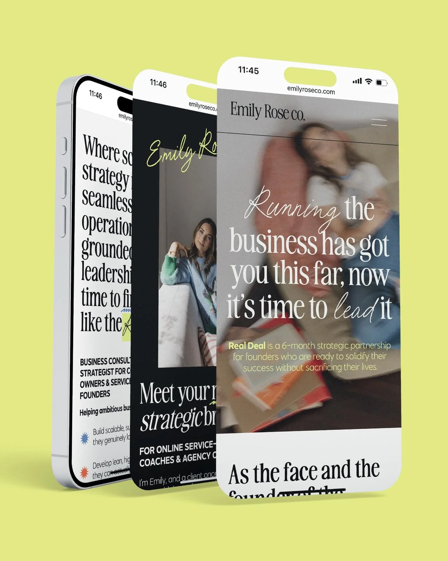 This might just be the website of every business girlies dreams 💭 🌜

We had the MOST fun re-designing @emilyrose_co website so it reflects where she and her business are now. Since she first built her website she&rsquo;s grown so much, and it was r