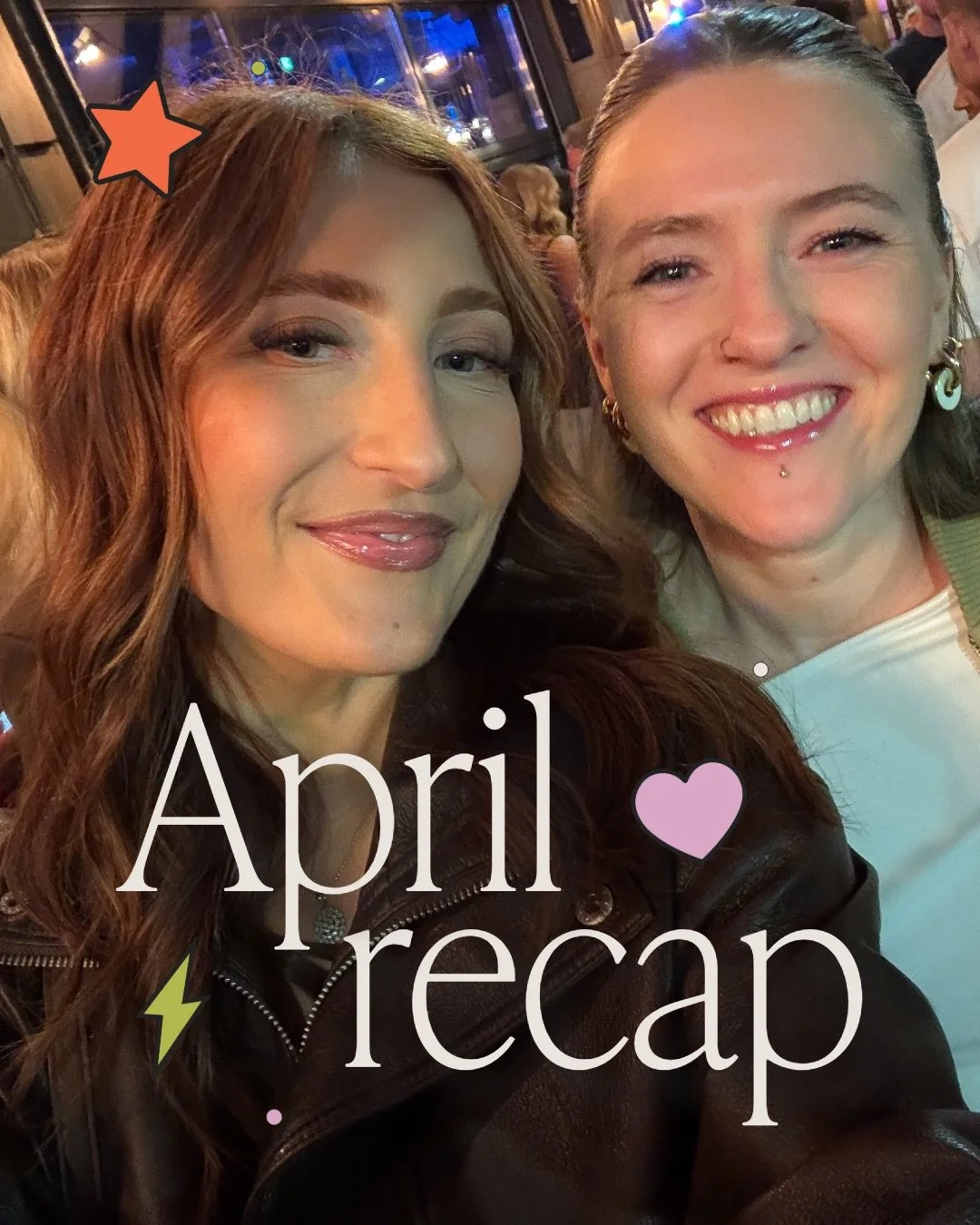 The months keep getting better and better 🥰🫶🏼 here&rsquo;s a lil look back at our April before it&rsquo;s gonna be MAYYYY 

#aprilrecap #femaleownedbusiness #brandingandwebdesign #smallbusinessrecap #smallbusinessjourney