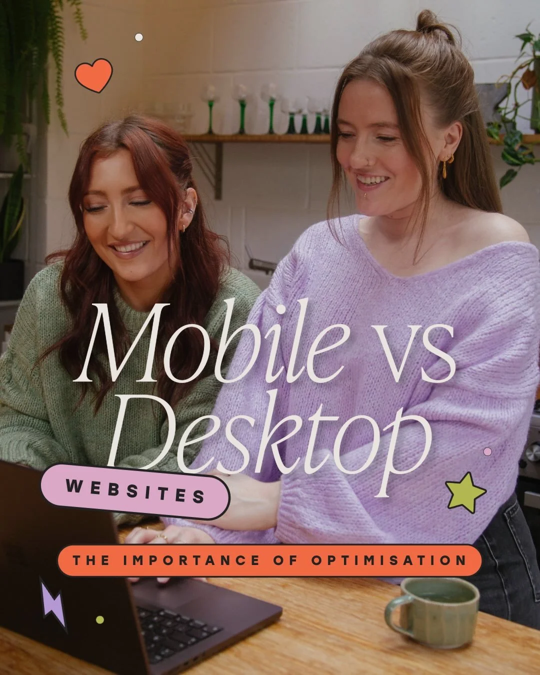 Mobile vs desktop&hellip; and why it actually matters!!

Waaaaay more people than you think are viewing your website on their phone, and not on a desktop screen. Think about how many people are scrolling on Instagram or TikTok and will click through 