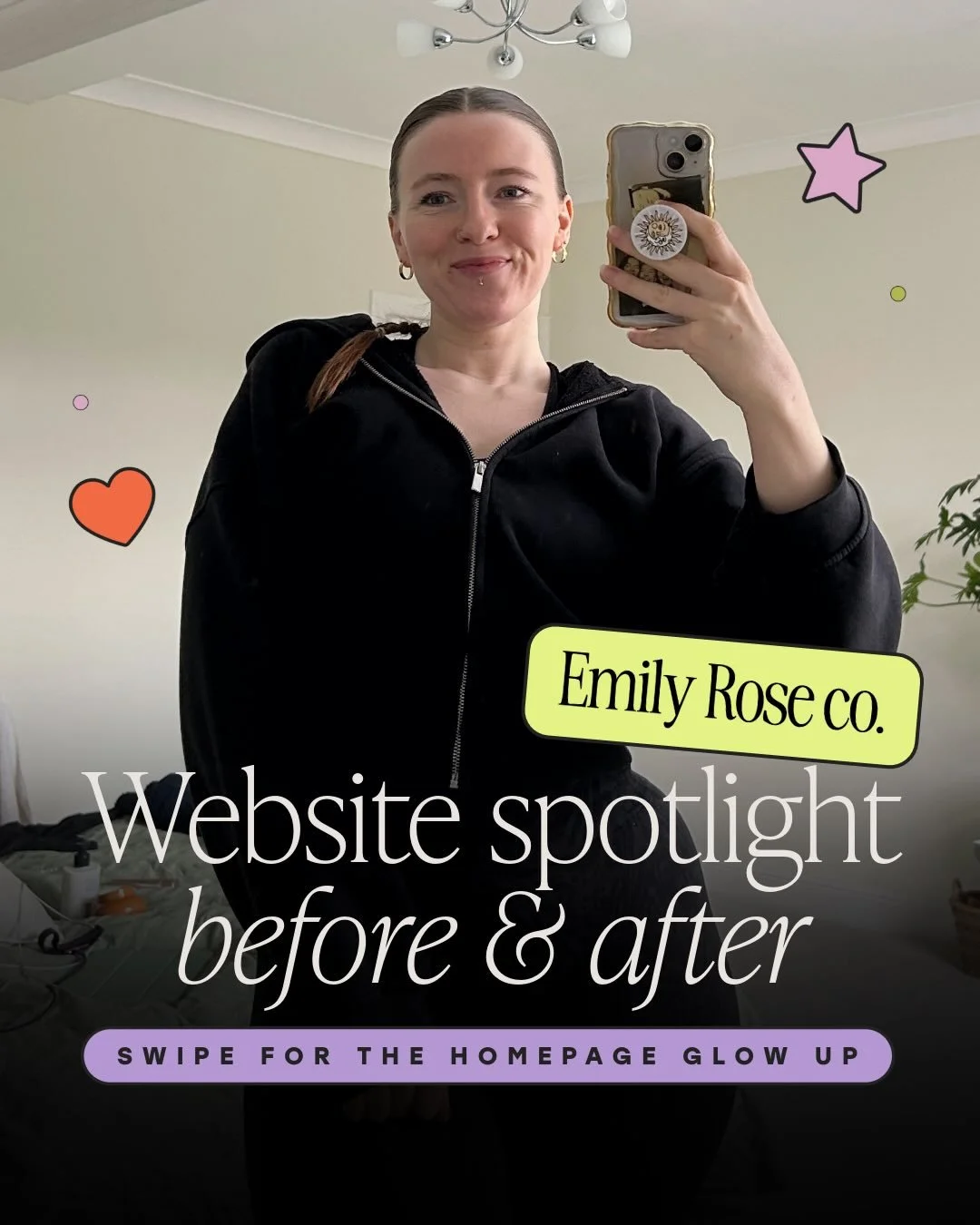 We&rsquo;ll never get over a website transformation, and this one right here is one of our faves✨

We absolutely loved working with @emilyrose_co she&rsquo;s just the best and her website was a dream to work on! We transformed her website so it felt 
