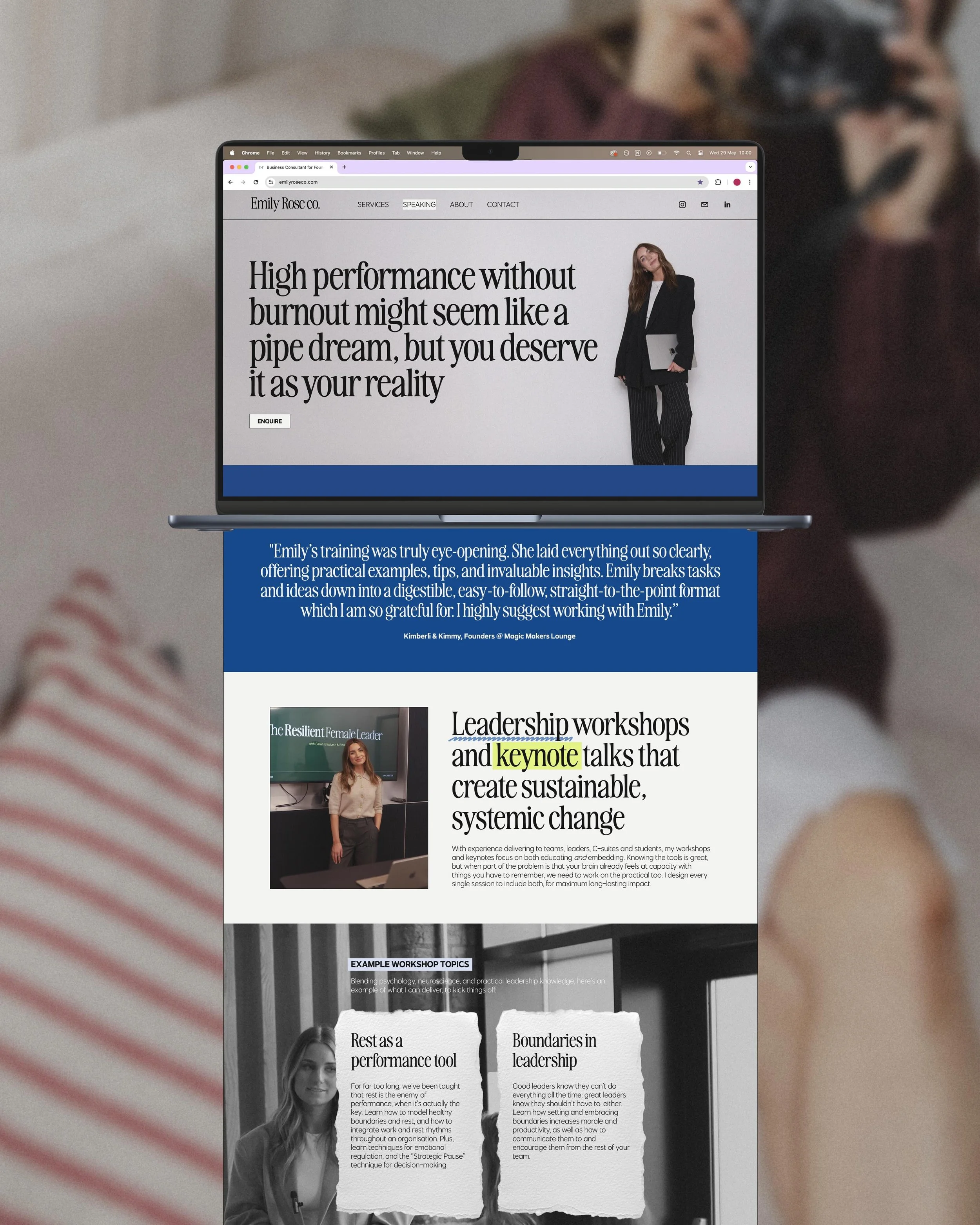 THE dream website for business consultants girlies ✨ and it was just as dreamy to work on this website re-design!

#websitedesigner #squarespacedesigner #businessconsultants #femalewebdesigner #squarespacewebsitedesign