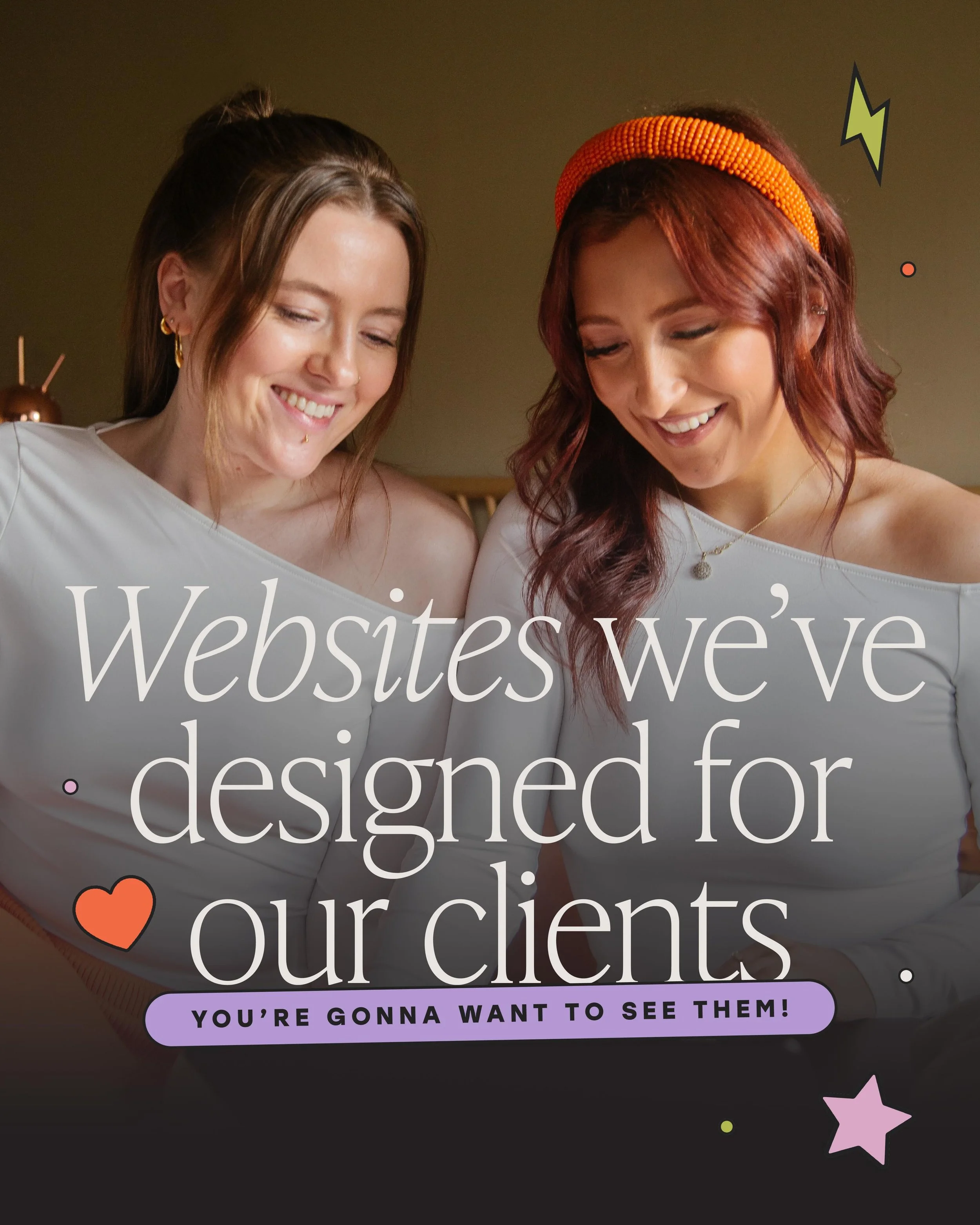 Designing websites that work as beautifully as they look is what we do best. ✨

Here&rsquo;s a cheeky look at a few websites we&rsquo;ve designed recently.

Each one is designed aesthetically and strategically to reflect the personality and vibe of t