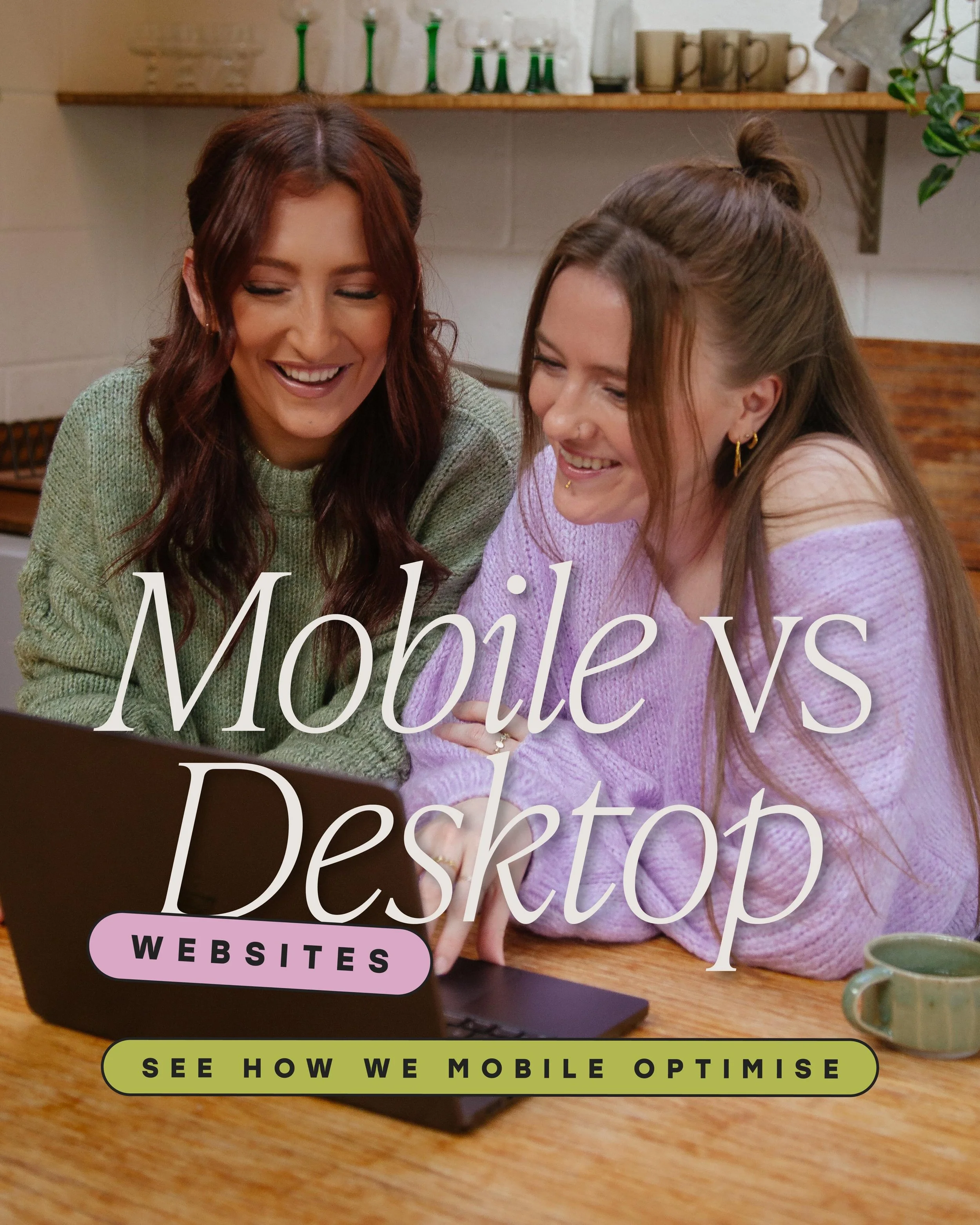 Your website might look amazing on desktop, but what about on mobile? 👀

The reality is that waaaaay more people than you think are viewing your website on their phones. They&rsquo;re finding you through Instagram, TikTok, and Pinterest, so there&rs