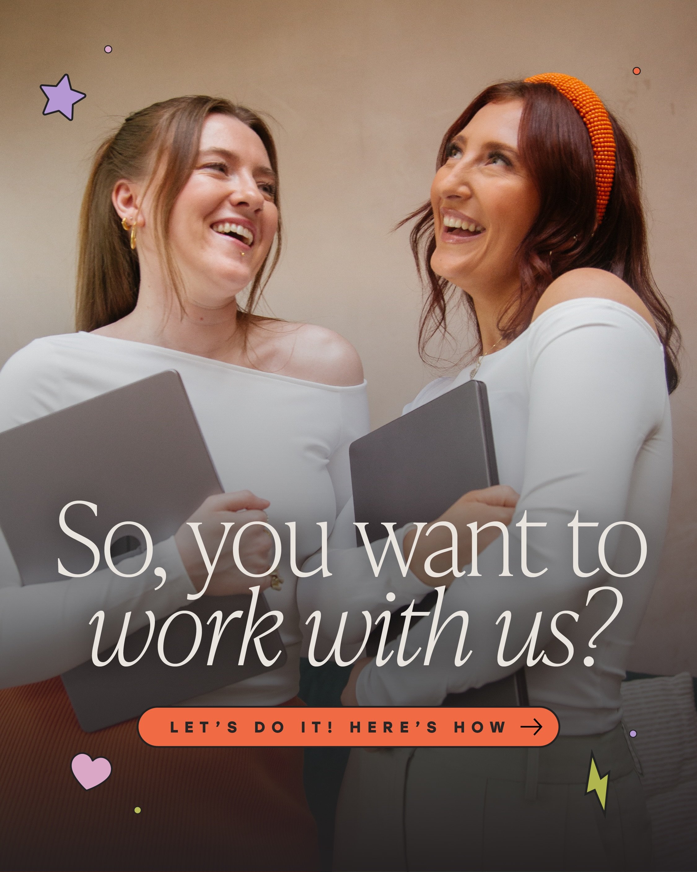 Have you been thinking about working with us? We&rsquo;re woo-woo girlies and happy to confirm THIS IS YOUR SIGN ✨

If you&rsquo;re wanting to evolve your brand identity or website design in the second half of this year, ready to take things to a who