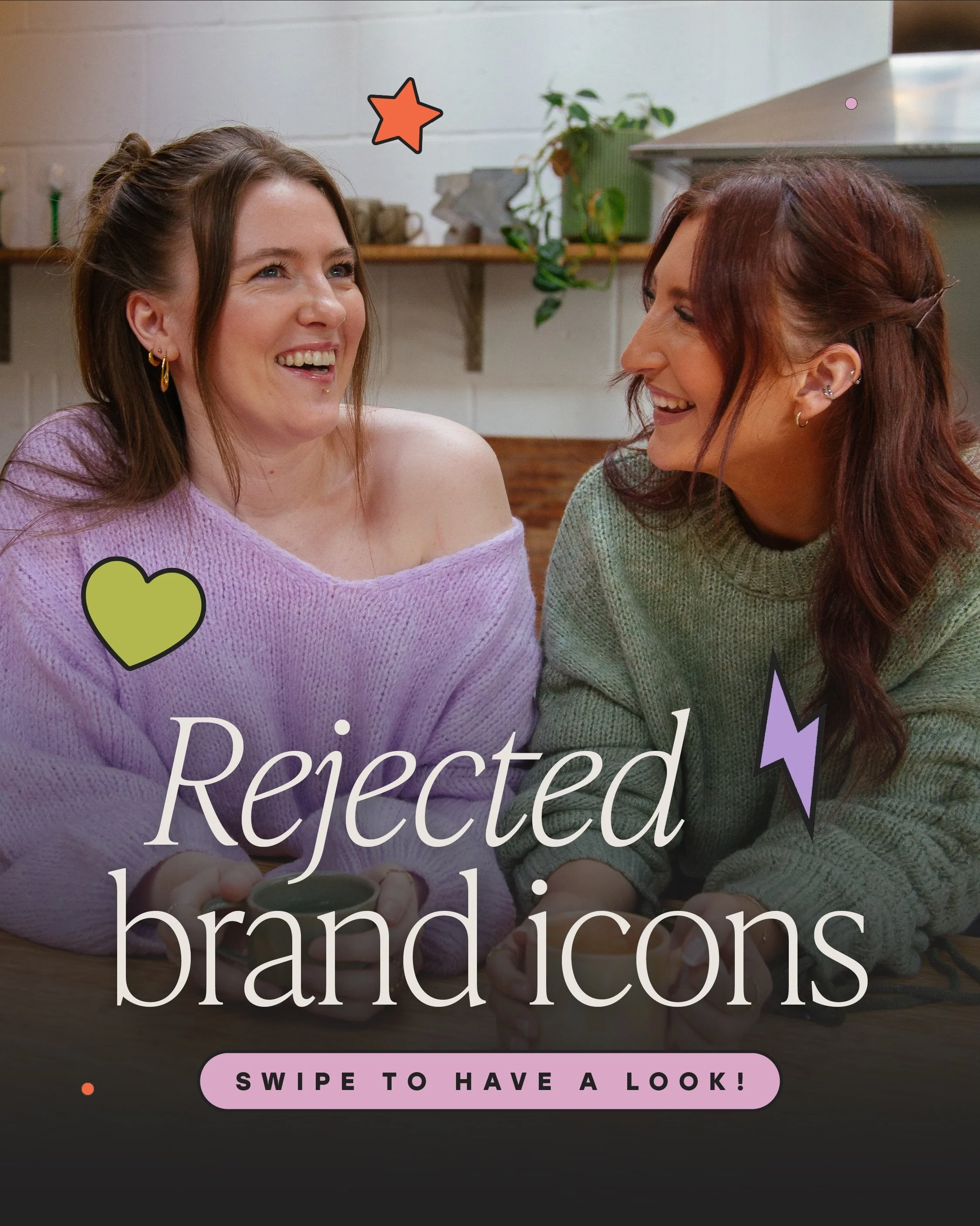 We&rsquo;re ok with rejection (we promise 👀) 

Sometimes we hit a home run first try, and boy is that a great feeling, butttt we also have projects where the first designs don&rsquo;t quite hit the mark. 

Whether thats because we&rsquo;re swapping 
