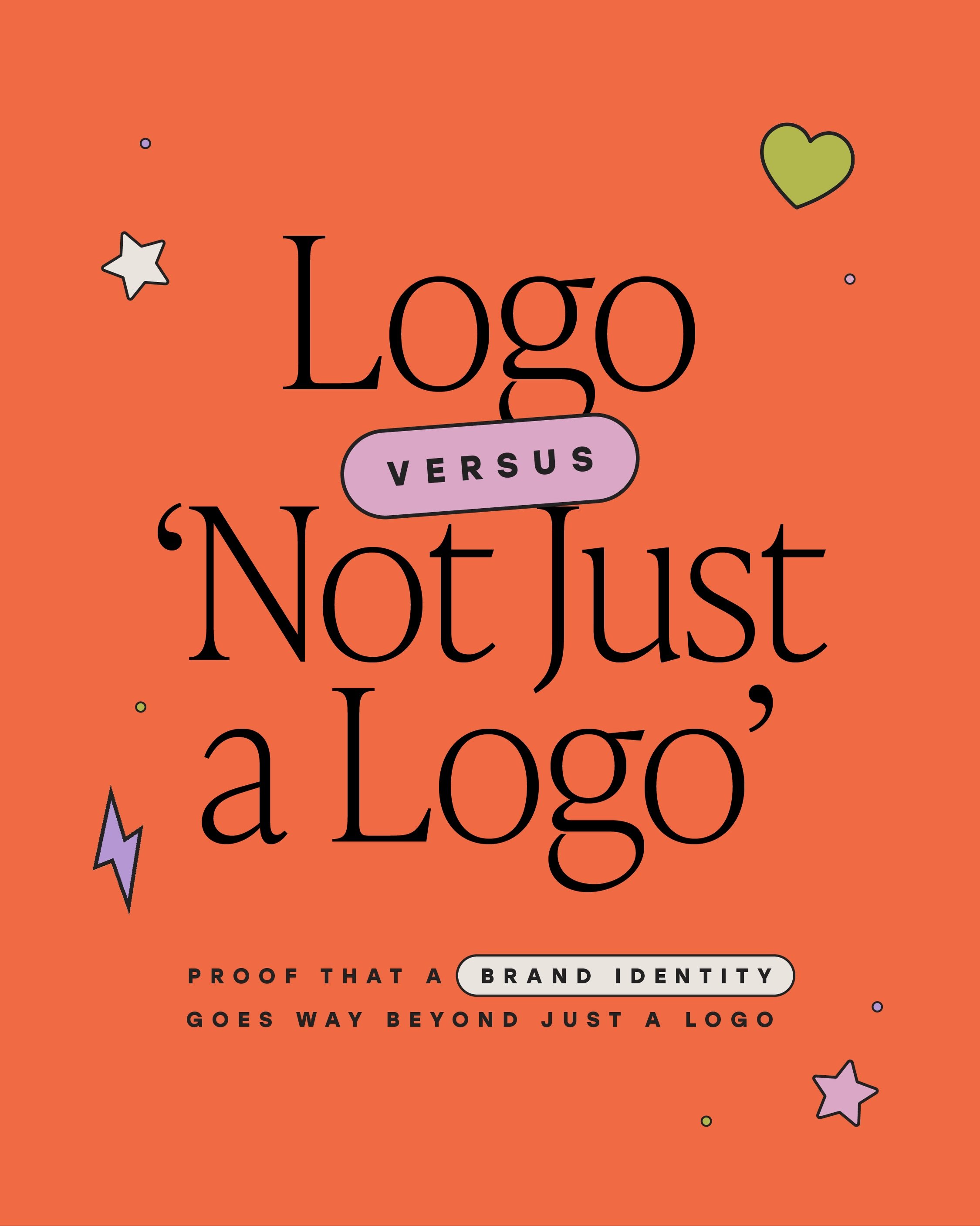A logo is important, OBVS&hellip; but it&rsquo;s only one piece of the puzzle 👀

When we create a brand identity, we&rsquo;re thinking about the whole brand world. How it looks, how it feels, how it shows up across different touchpoints and all thos