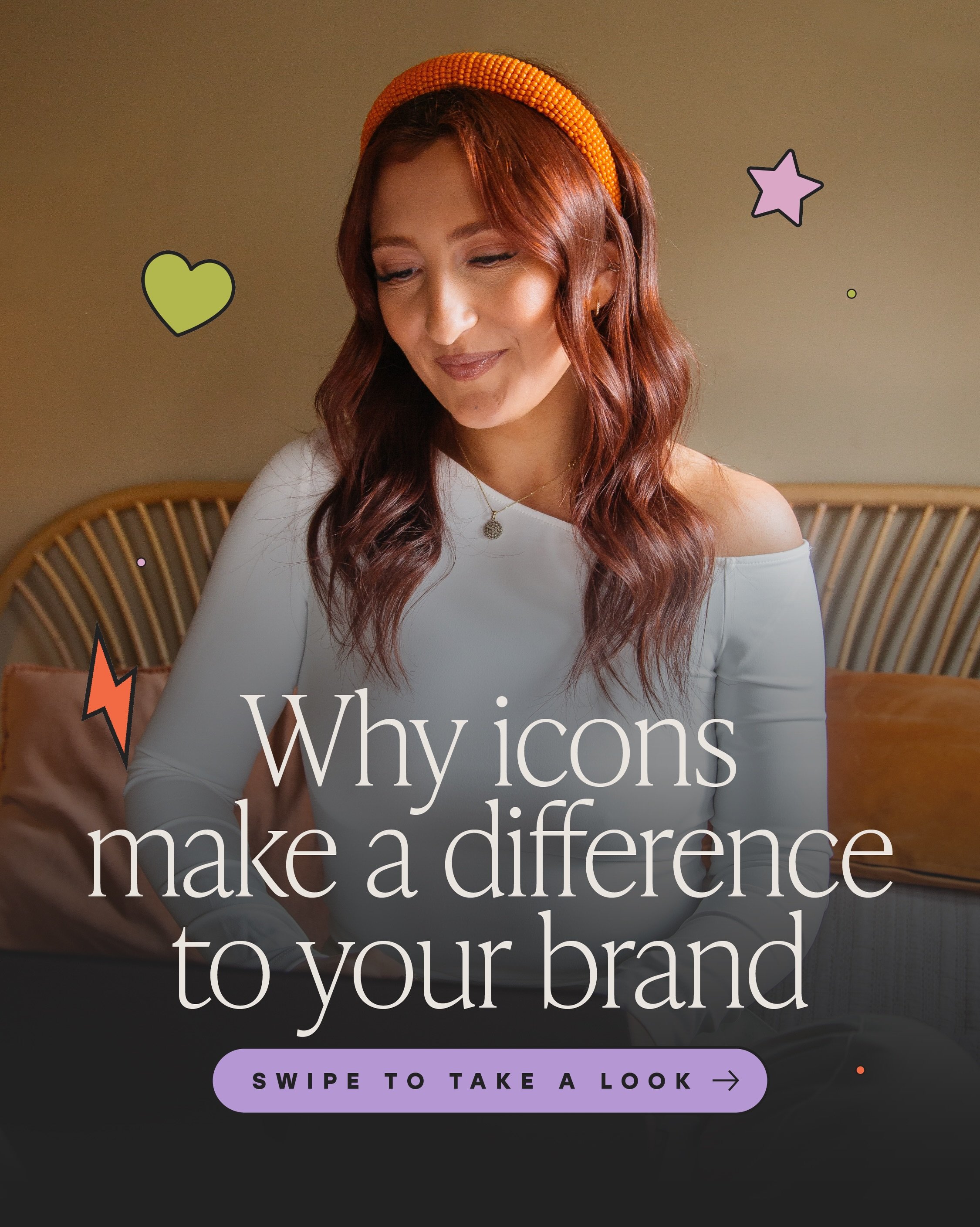 Never underestimate what the little details can do for a brand ✨

Custom brand icons are one of our FAVOURITE ways to inject more personality into an identity. They give you those extra visual elements to play with across socials, websites, packaging