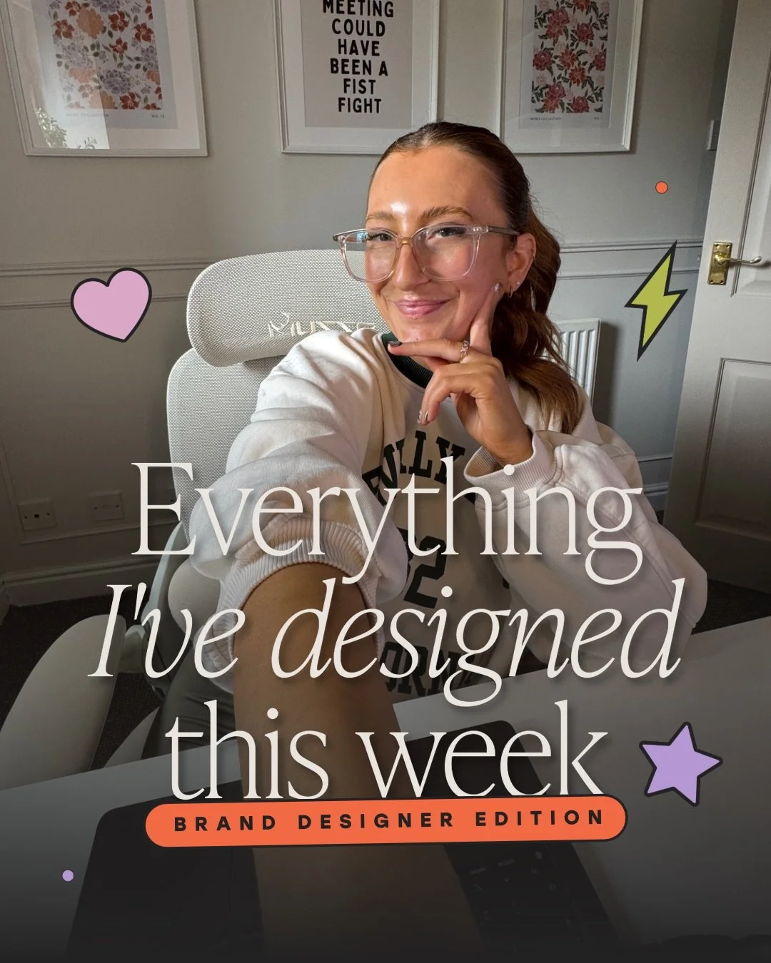 Wanna know what the branding side of the biz has looked like this week? 👀 you&rsquo;re in luck cause I&rsquo;m here to share! 

A shorter week for me this week as I balance some social life with work, the perks of running your own biz! Still managed