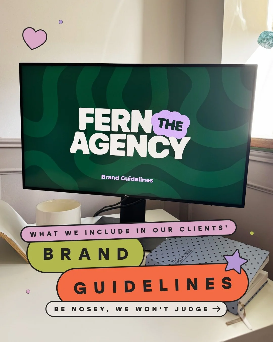 A brand identity is only as strong as the way it&rsquo;s used 👀✨

Which is why handing over a folder full of pretty logos and calling it a day just isn&rsquo;t our thing.

Every Not Just a Logo branding project we create comes with a full set of bra