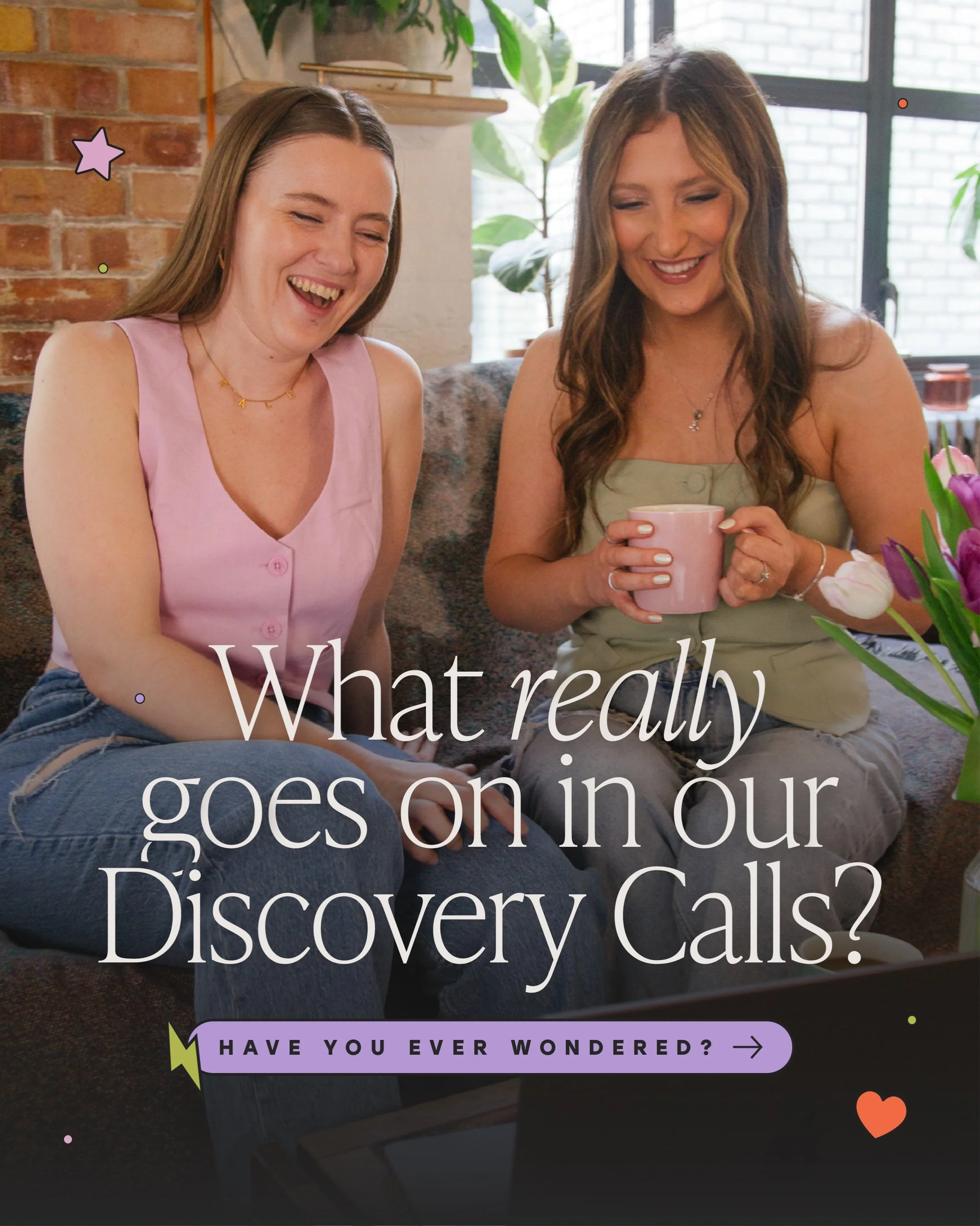 Right then girls, what actually happens on a Studio Morii discovery call? 💌

If you&rsquo;ve been thinking about working with us but have been putting off booking that call because you&rsquo;re not quite sure what to expect, consider this your littl