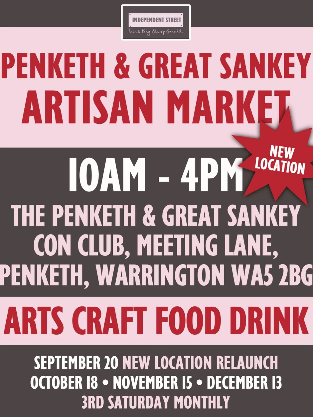 Penketh and Great Sankey Artisan Market