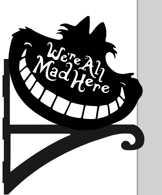 cheshire cat all mad here hanging basket bracket.png