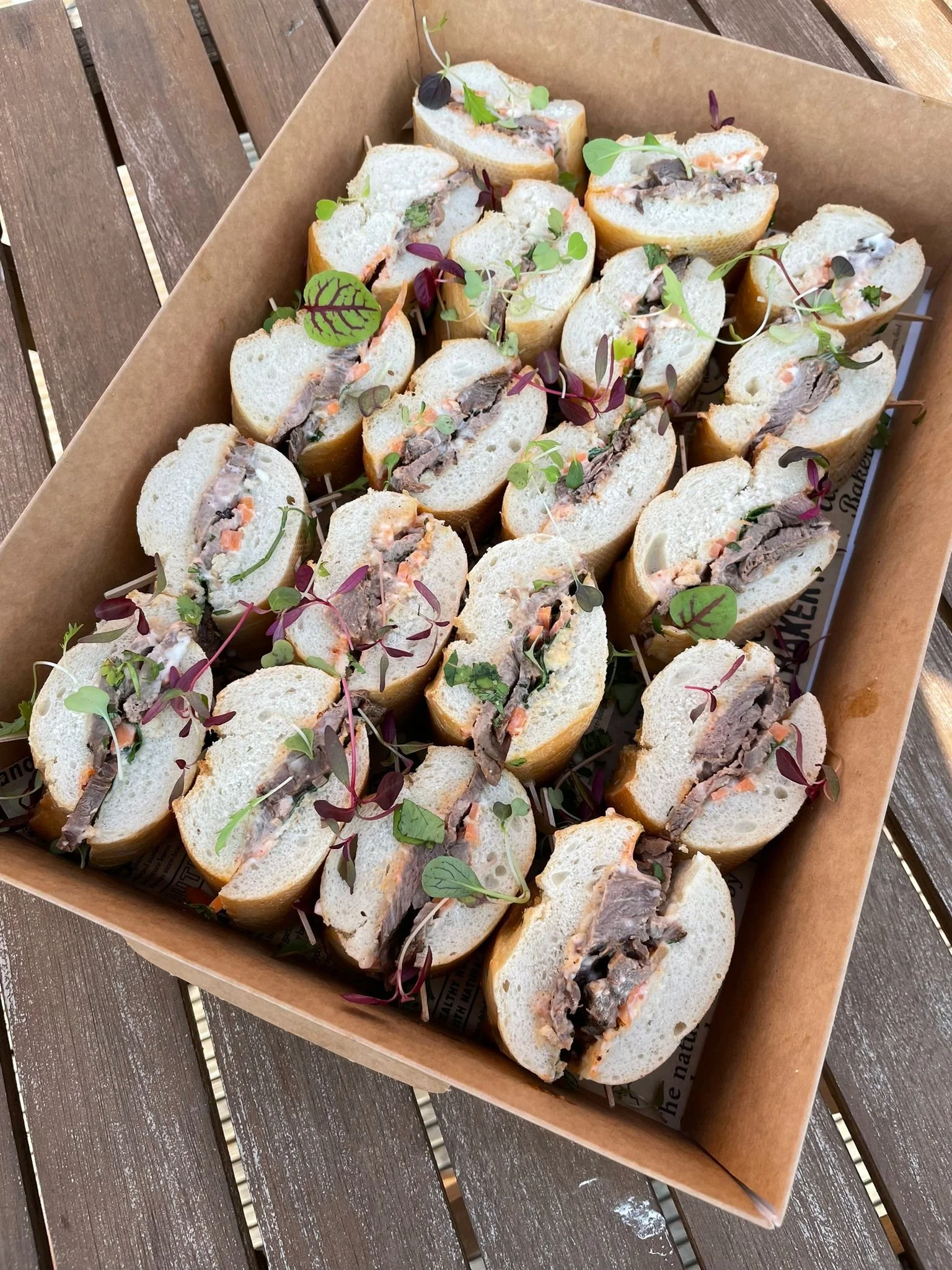 Steak Bahn Mi Sandwiches