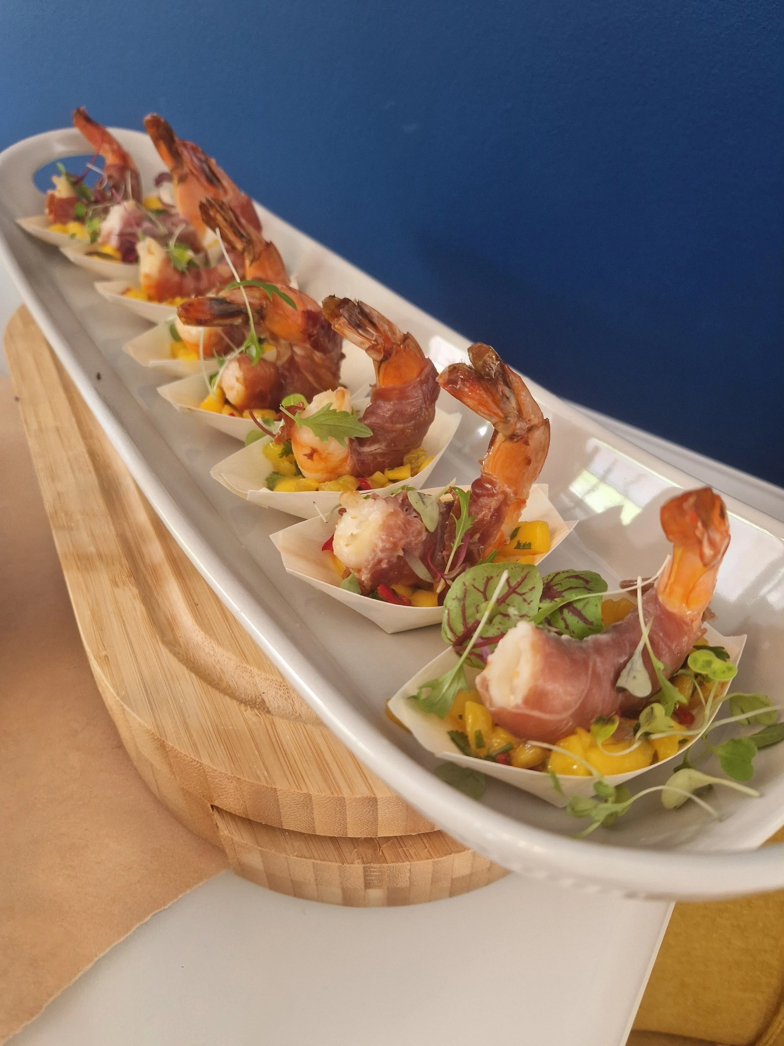 King Prawn &amp; Mango Salsa