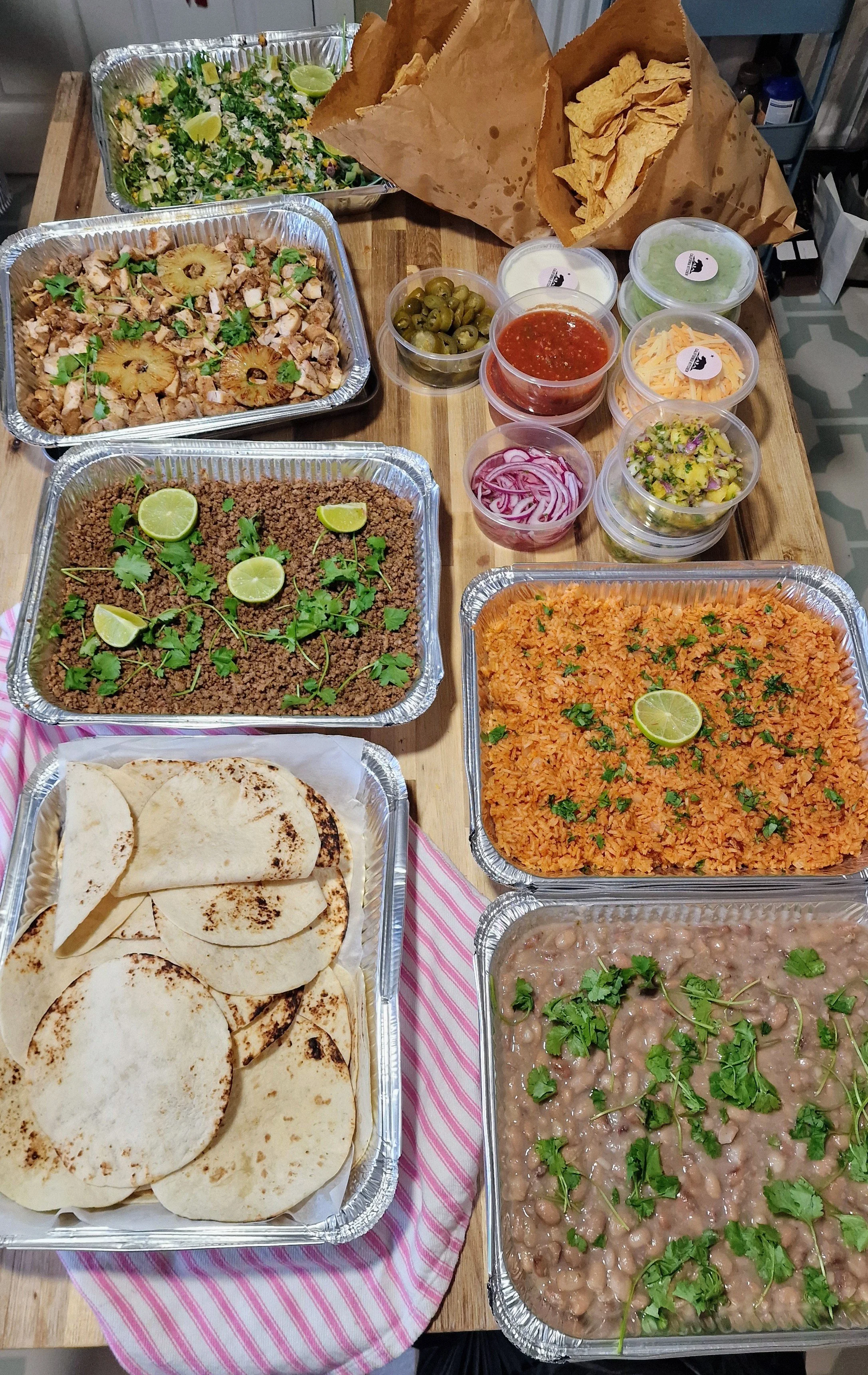 Mexican Buffet To Go