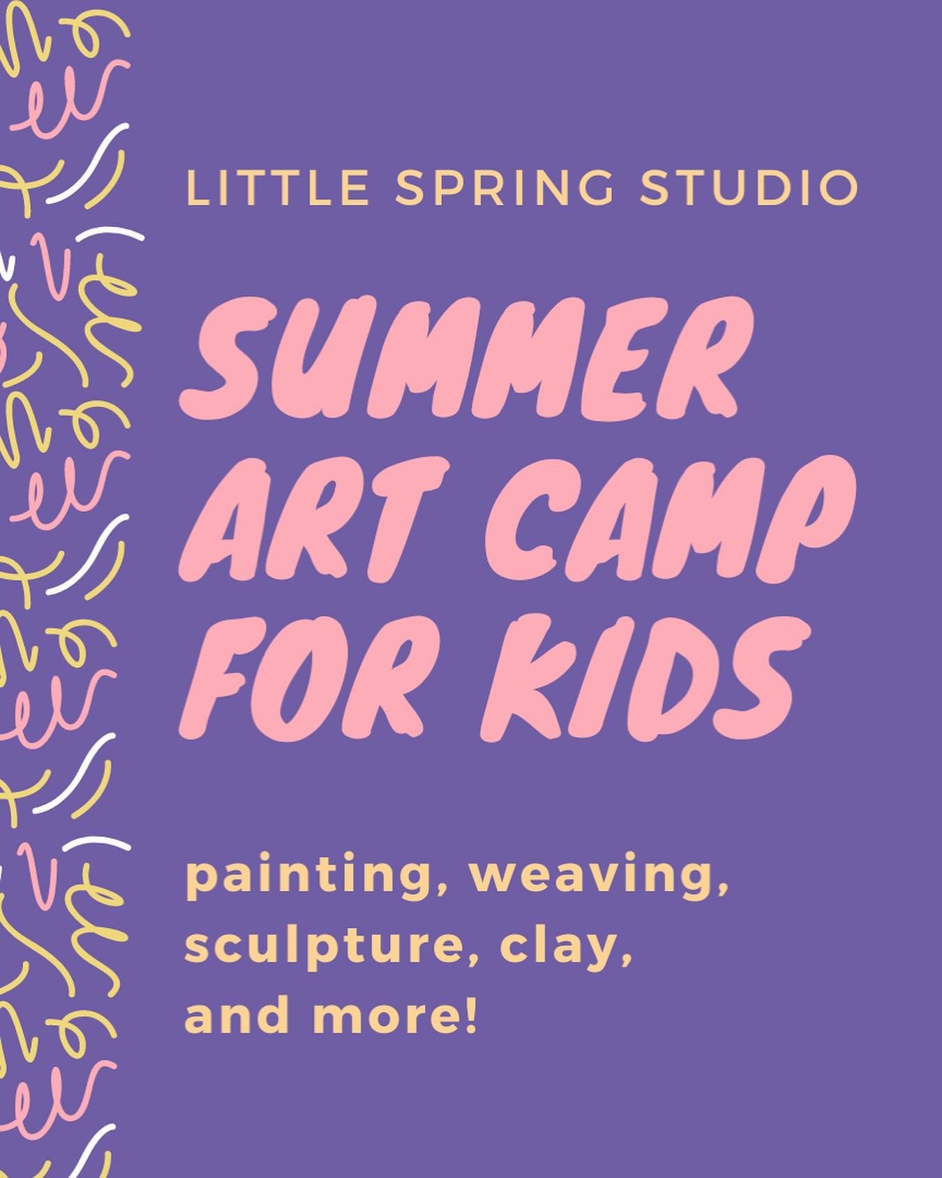 Calling all creative kiddos &mdash; Little Spring Studio&rsquo;s Summer Art Camp returns in June! Camp meets Monday through Friday from 9:00 AM - 12:00 PM at the I Fell Artist Studios and Galleries and is open to children and teens ages 5-14.

Projec